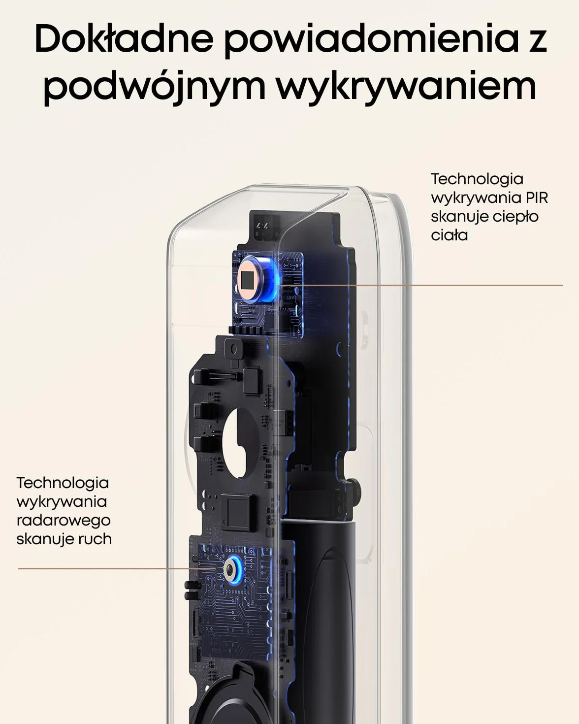 eufy Security kamera Video Doorbell Dual (zasilana baterią) z Homebase, podwójna detekcja ruchu, wykrywanie paczek, 2K HD, rozpoznawanie rodziny, bez miesięcznych opłat, 16 GB lokalnej pamięci