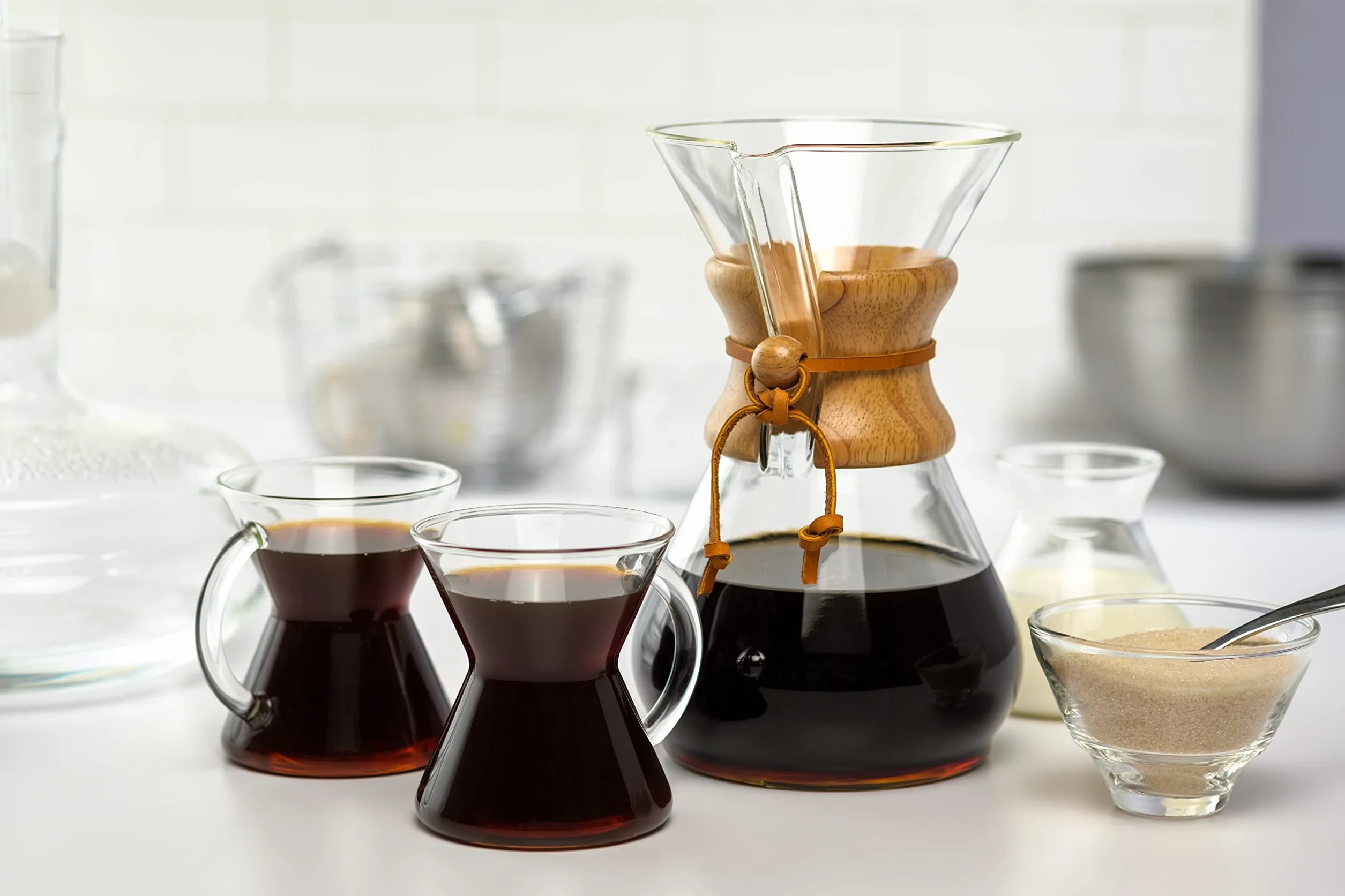 Chemex Classic Ekspres do kawy ze szkła do nalewania 8 filiżanek