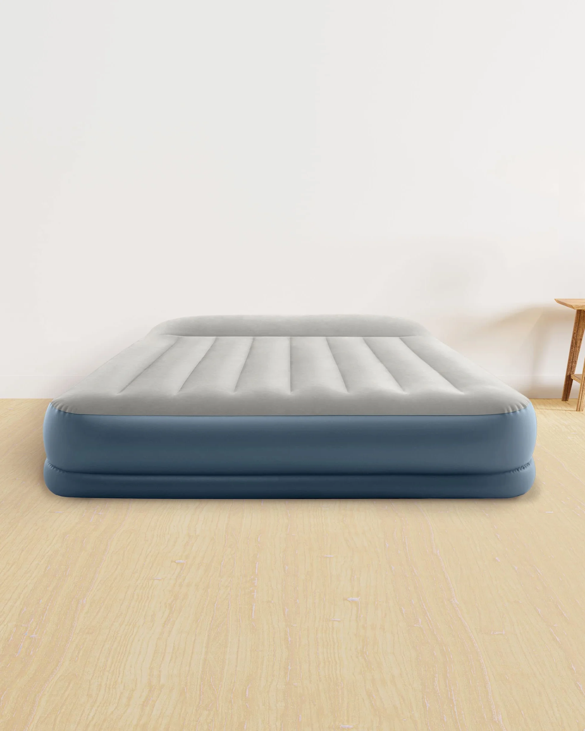 Intex Queen poduszka Rest Mid-Rise łóżko dmuchane z włókna szklanego RP, wymiary po nadmuchaniu: 152 cm x 203 cm x 30 cm (64118ND)