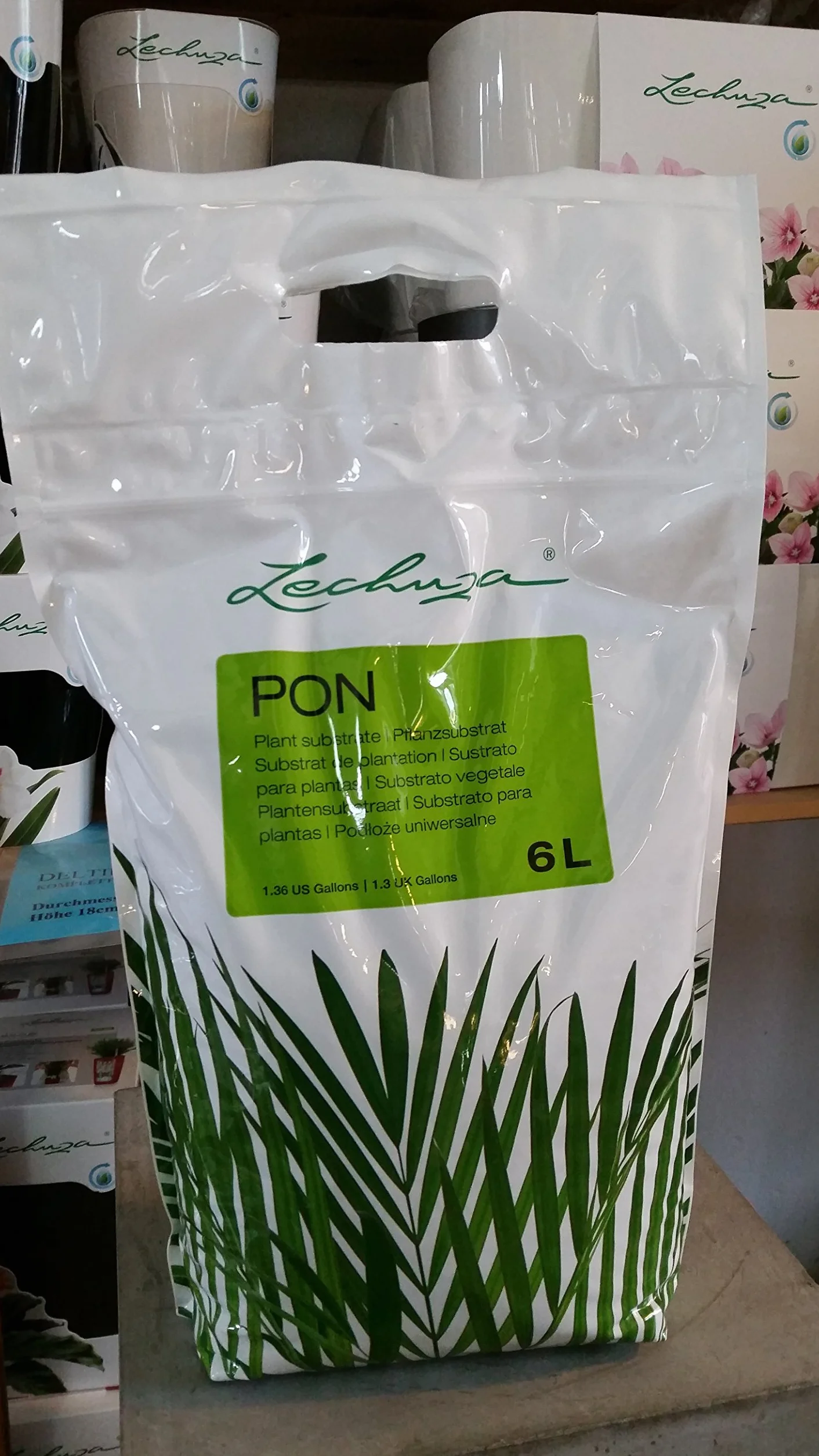 Lechuza Podłoże do sadzenia PON 6L Handy Carrypack