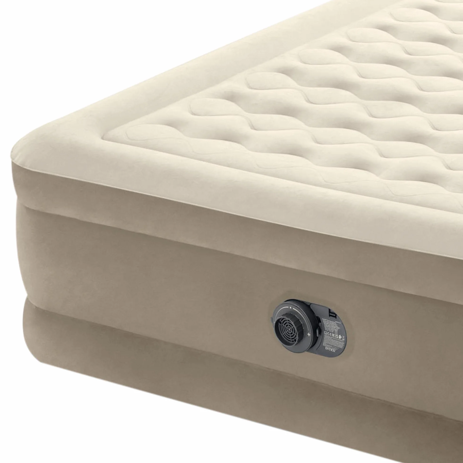 Dwuosobowy Materac Dmuchany 152x203x46 cm łóżko pompka 220V INTEX 64428ND