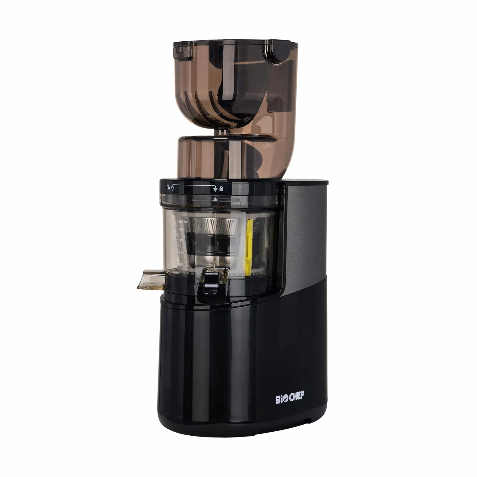 BioChef Atlas Whole Slow Juicer PRO 400 W 40 obr./min duży otwór czarny