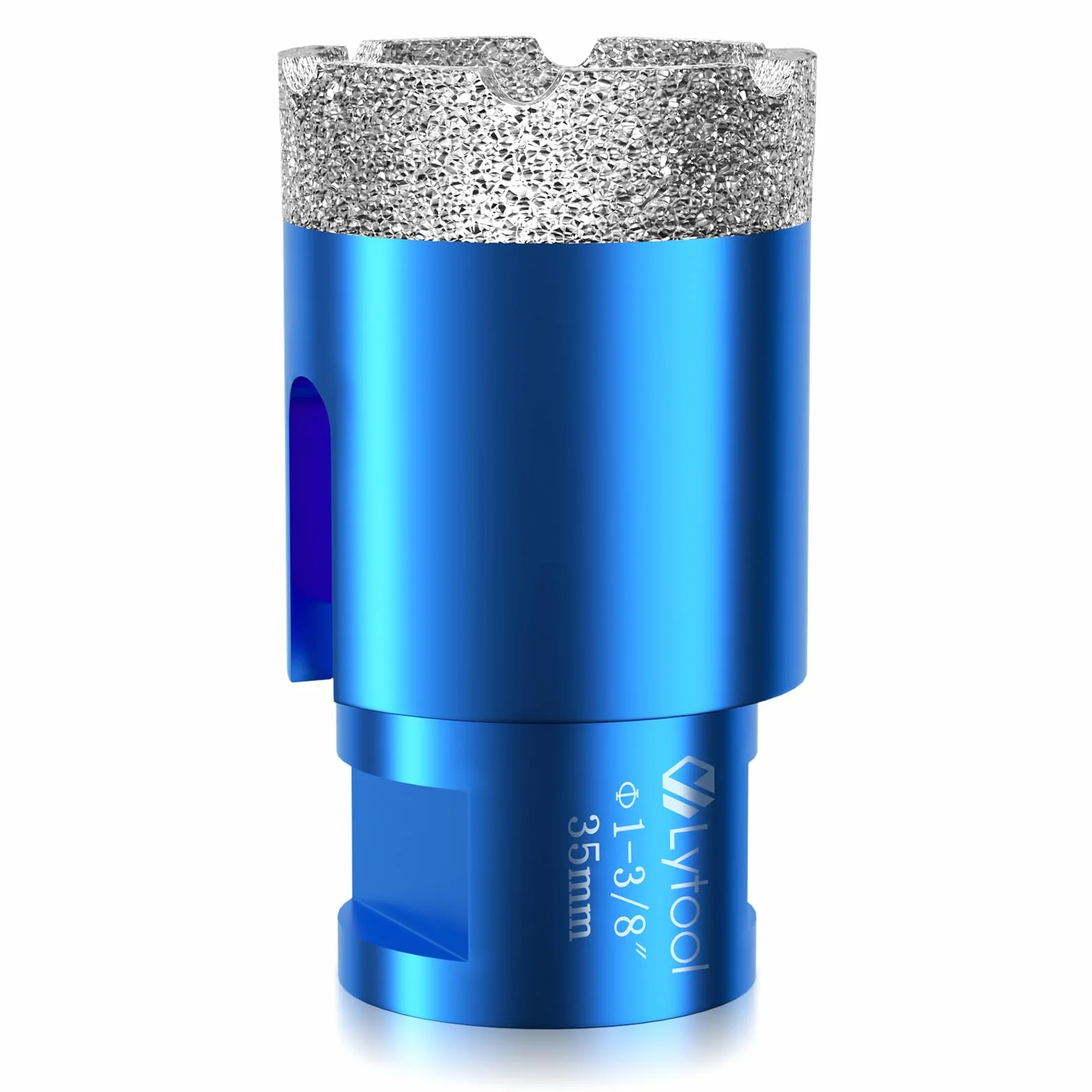 Lytool diamentowe wiertło do płytek, 35 mm, wiertło diamentowe, otwornica do szlifierek kątowych M14 do wiercenia płytek, szkła, marmuru, granitu, gresu