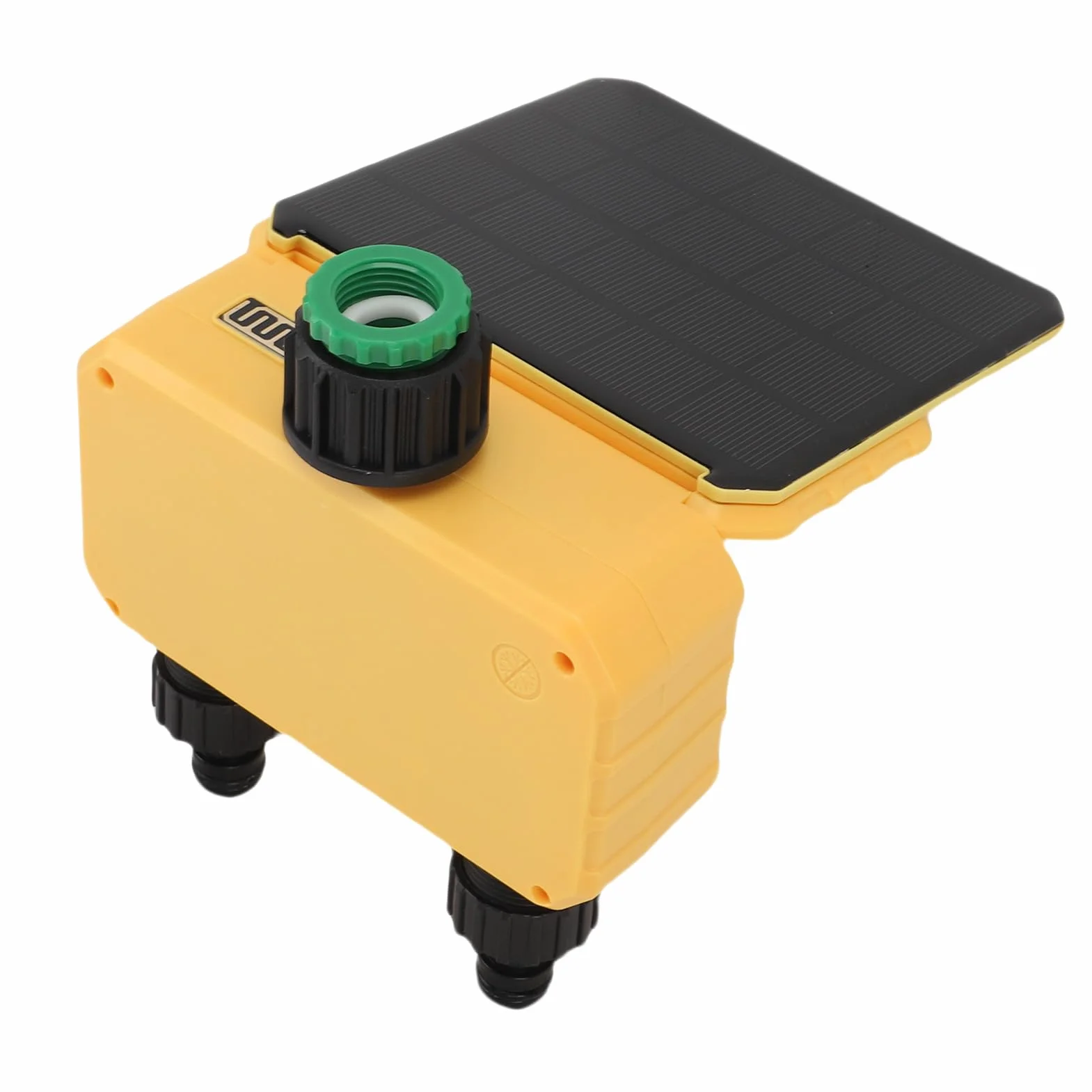 Tonysa Solar Watering Timer z Czujnikiem Deszczu i Sterowanie Wi-Fi, Inteligentny Kontroler Nawadniania do Ogrodu, Automatyczny System Podlewania z 2 Punktami Sprzedaży i wbudowaną Akumulator