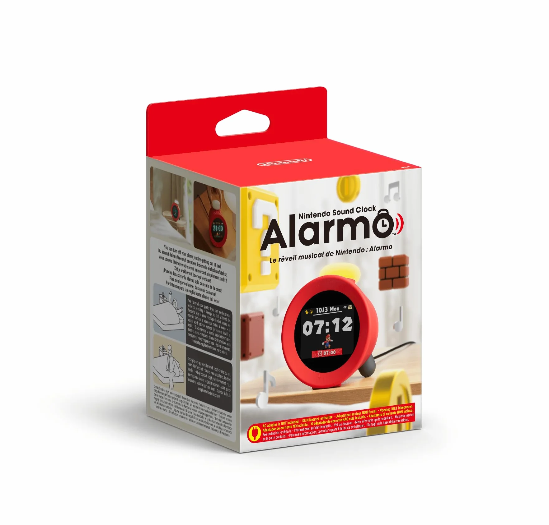 Nintendo Budzik Dźwiękowy: Alarmo