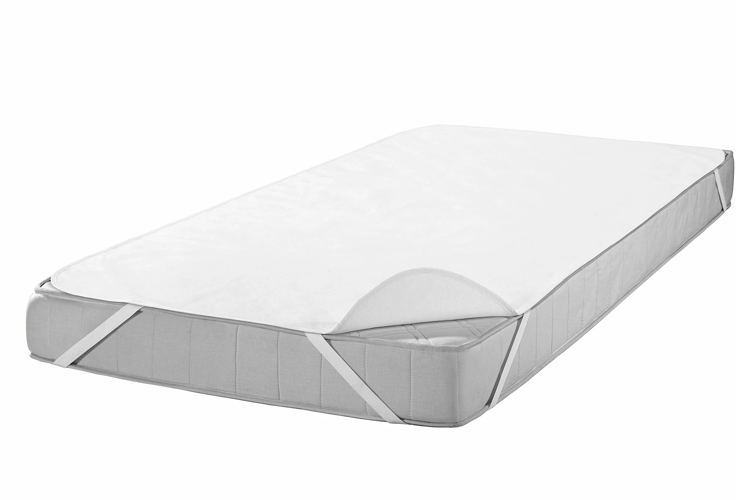 SETEX wodoszczelna ochrona materaca, 3-warstwowa, 180 x 200 cm, 100% bawełna, kolor biały, 14U218020001002