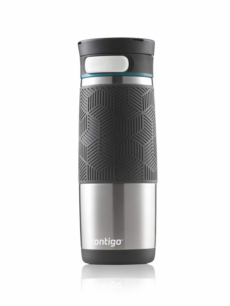 Contigo Transit Autoseal kubek podróżny, kubek termiczny ze stali nierdzewnej, termos próżniowy, szczelny kubek, kubek do kawy z łatwą do czyszczenia pokrywką, 470 ml