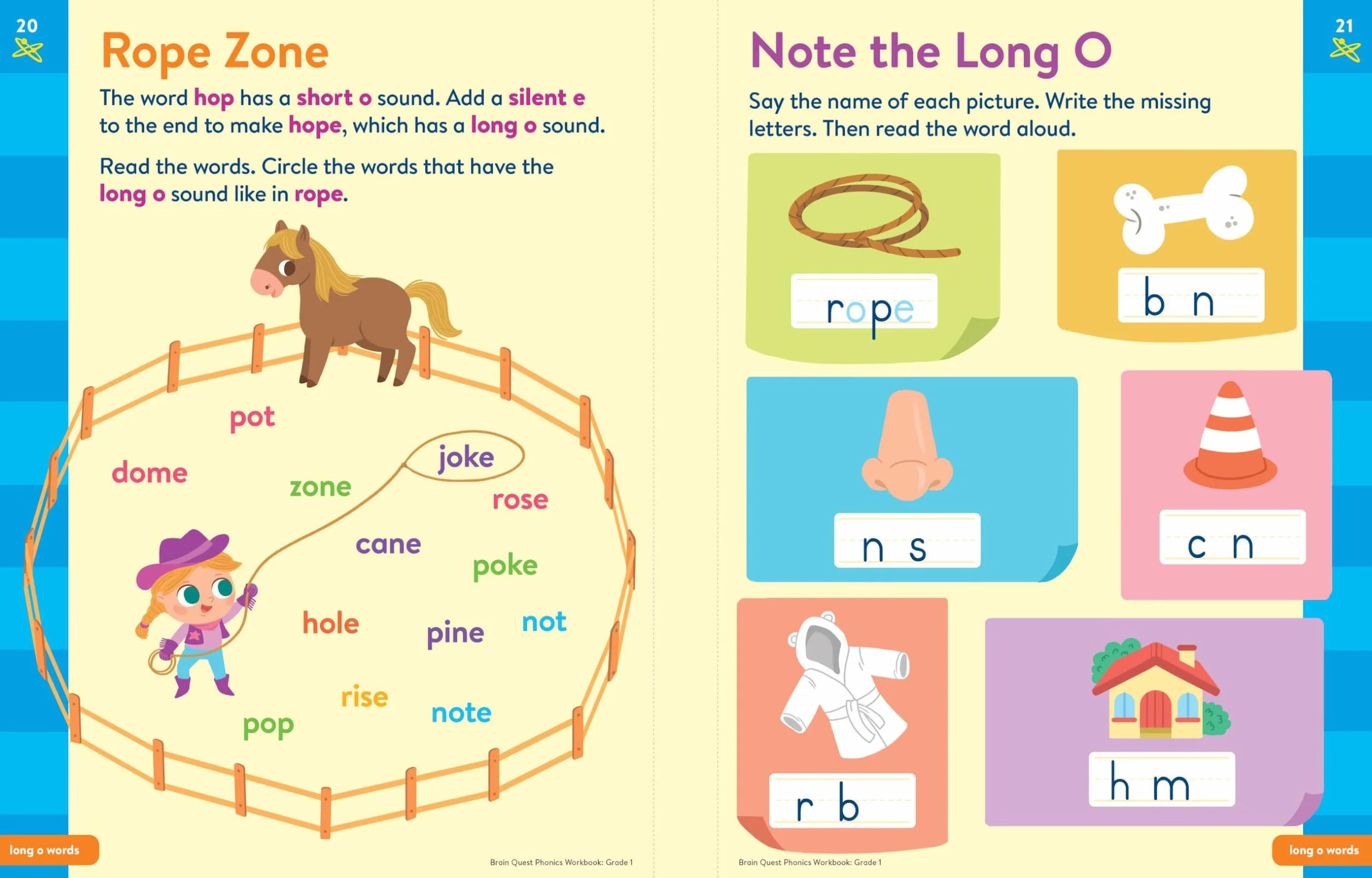 Brain Quest Phonics Workbook: Grade 1: 3
