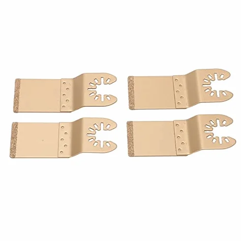4 Szt. 34mm Niezależne Opakowanie Brzeszczot Oscylacyjny Diamentowe Ostrze z Węglika Spiekanego Ostrze do Cięcia Drewna Multitool Ostrze do Obróbki Drewna