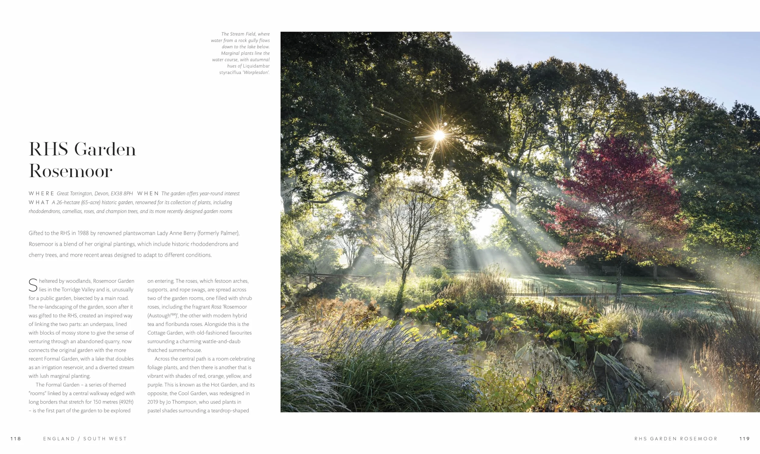 Rhs Gardens of Great Britain and Ireland: Your Guide to 100 of the Most Beautiful Gardens