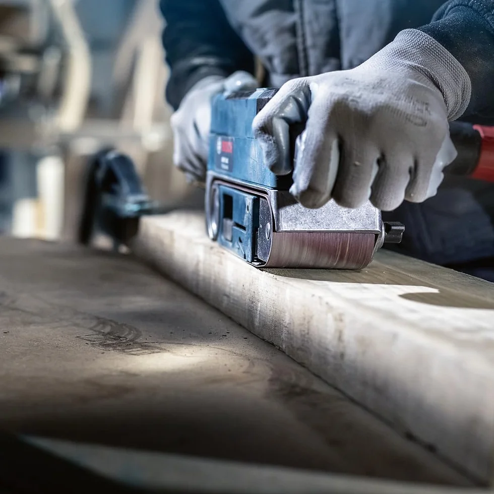 Bosch 3x Pas ścierny PRO Paint on Wood and Hardwood X440 do szlifierek (do Farba na drewnie, Twarde drewno, 75 x 457 mm, Ziarnistość 80, Professional Akcesoria szlifierka taśmowa)