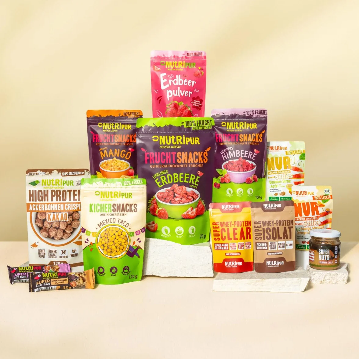 Mieszanka owoców mrożonych Multi Vital 100 g suszone jagody bez cukru 100% owoców