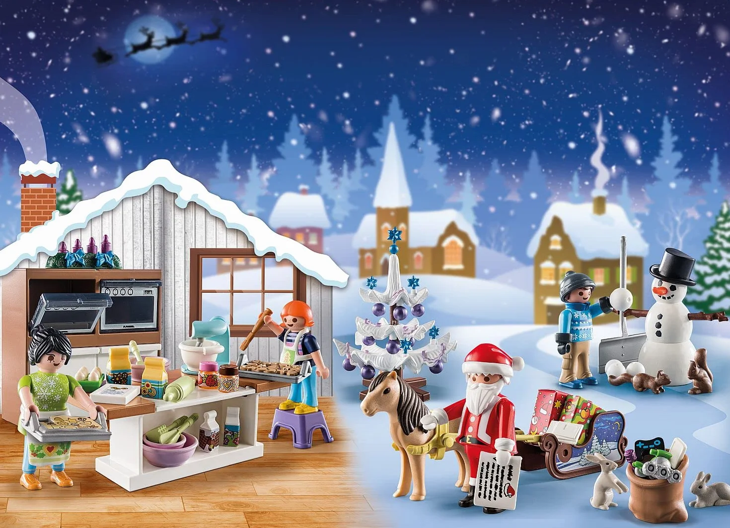 PLAYMOBIL 71088 Kalendarz adwentowy Świąteczne wypieki, od 4 lat
