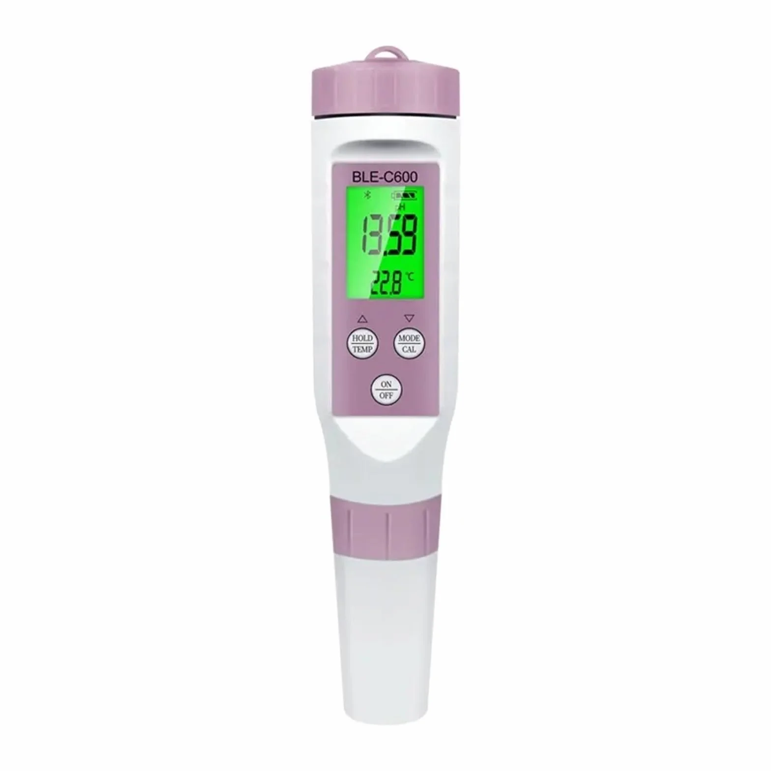 BLE-C600 Pióro Jakości Wody Kompatybilne Z Bluetooth 7 W 1 PH EC TDS ORP SALT SG Miernik Temperatury Aplikacja Inteligentny Tester Kontroli DokłAdny Pomiar