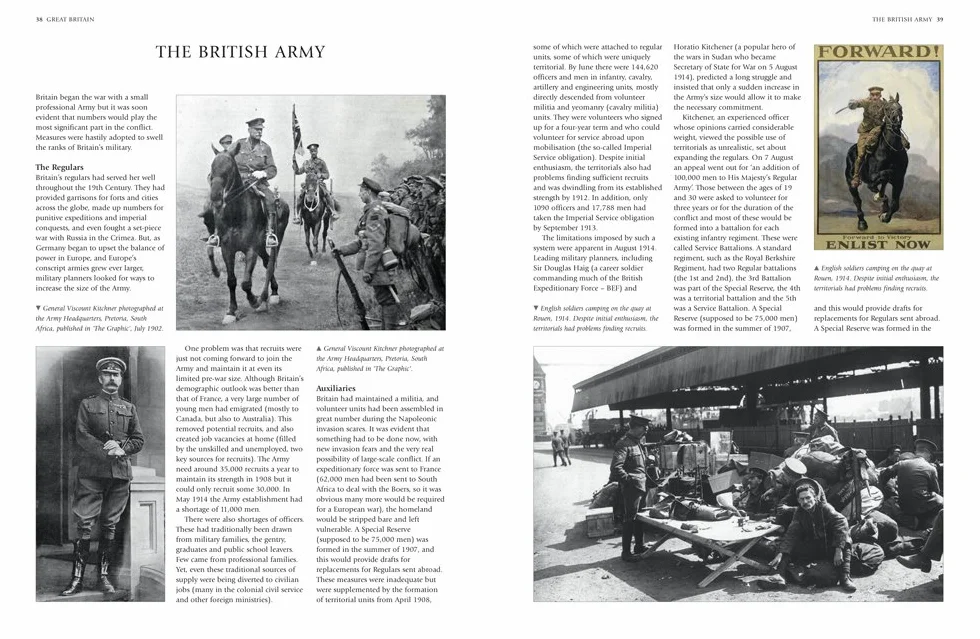 Illustrated Encyclopedia of Uniforms of World War I: An Expert Guide to the Uniforms of Britain, France, Russia, America, Germany and Austro-Hungary with Over 650 Colour Illustrations