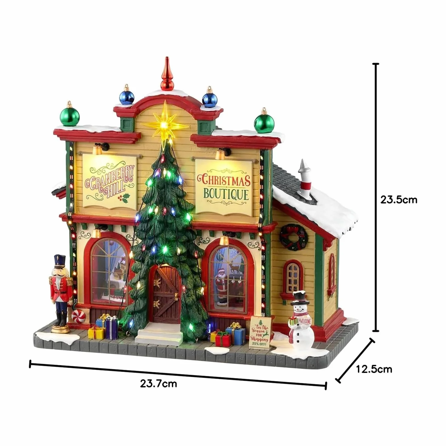 Lemax Christmas Village Cranberry Hill Christmas Boutique - 35023