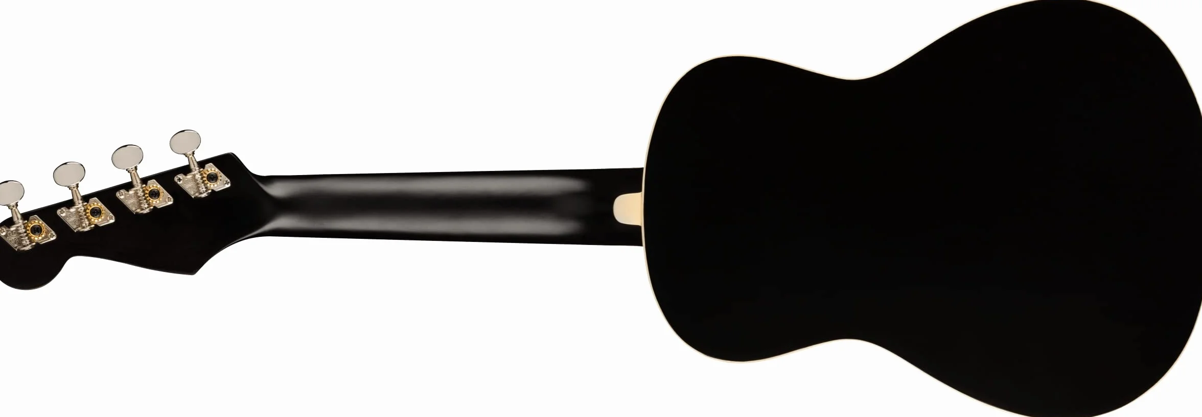 Fender Avalon Tenor ukulele z orzecha włoskiego, w kolorze czarnym