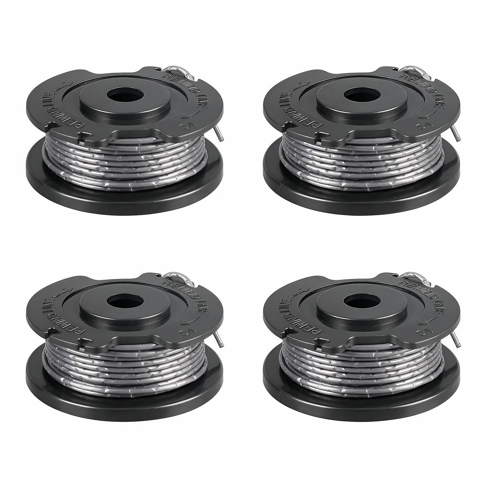 CDIYTOOL F016800569 Szpula do podkaszarki kompatybilna z Bosch ART 23 SL 26 SL, EasyGrassCut 18, 23, 26, 18-230, 18-260, 0,065"/1,65 mm, 4,9 m szpula do podkaszarki, zamiennik F016800385 (4 szt.)