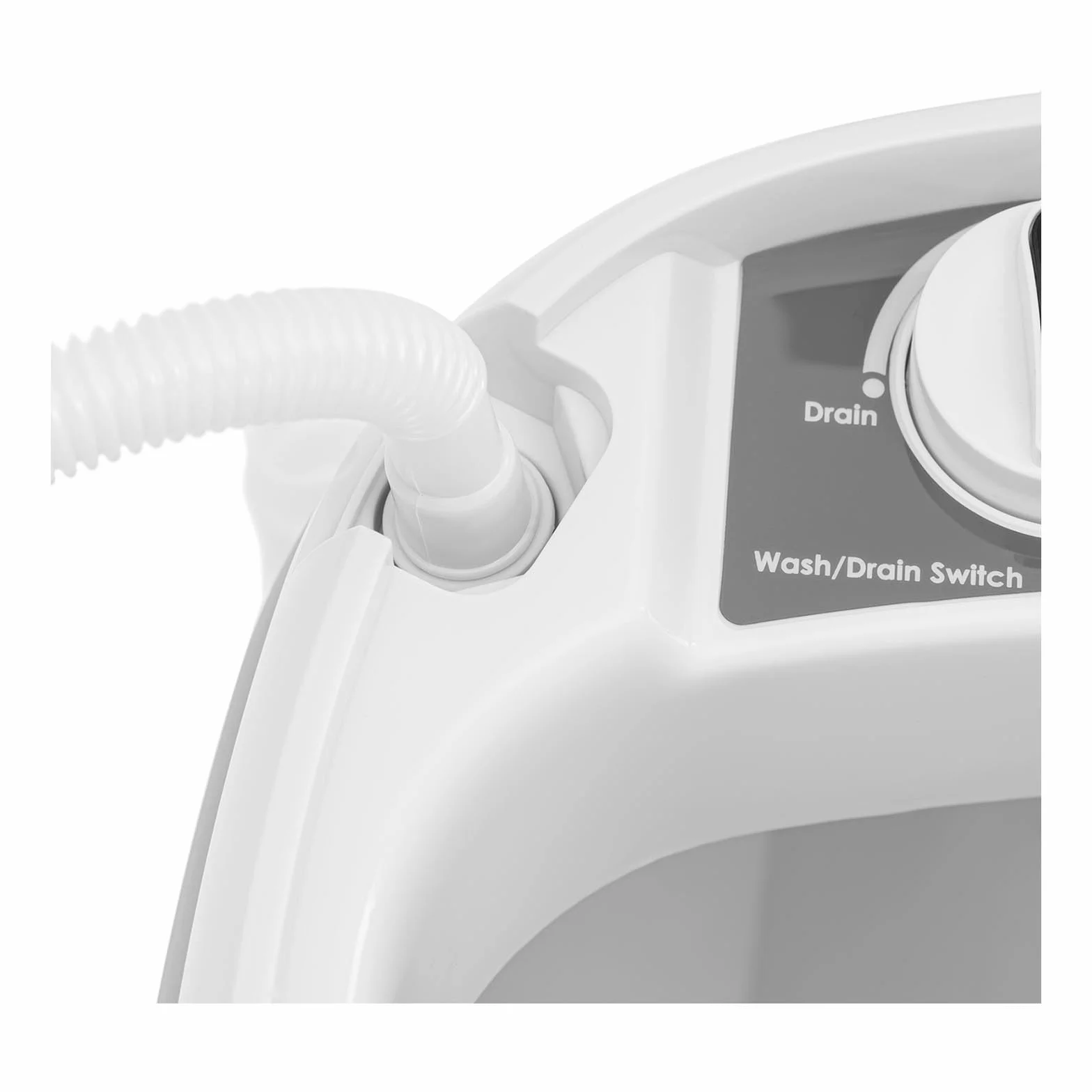 LCLEAN MINI XS mini pralka z funkcją wirowania, 4,5 kg, 260 W, pralka kempingowa, do kampera, przenośna pralka