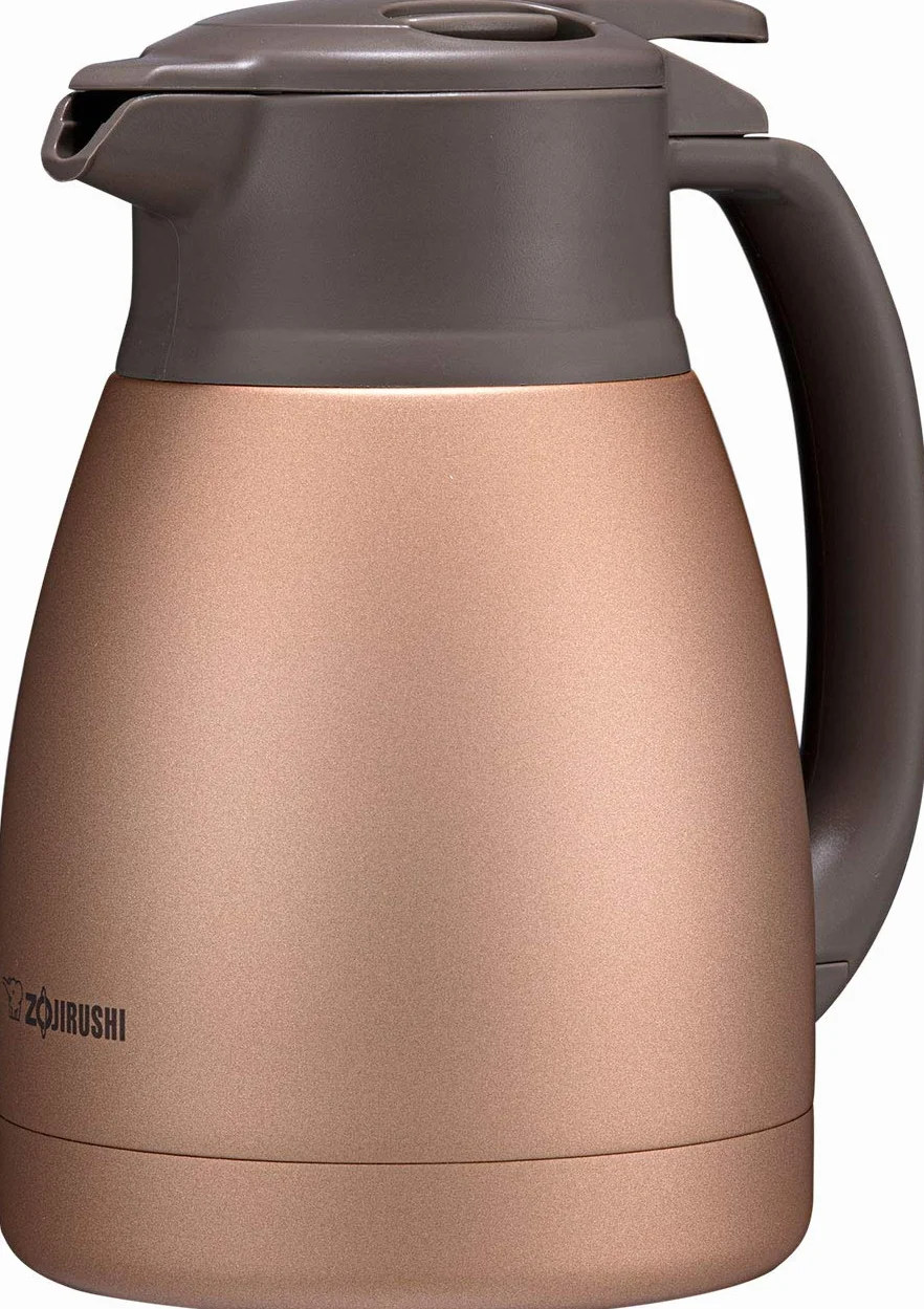 Zojirushi SH-HC10NU karafka próżniowa ze stali nierdzewnej, 1-litr, matowa miedź