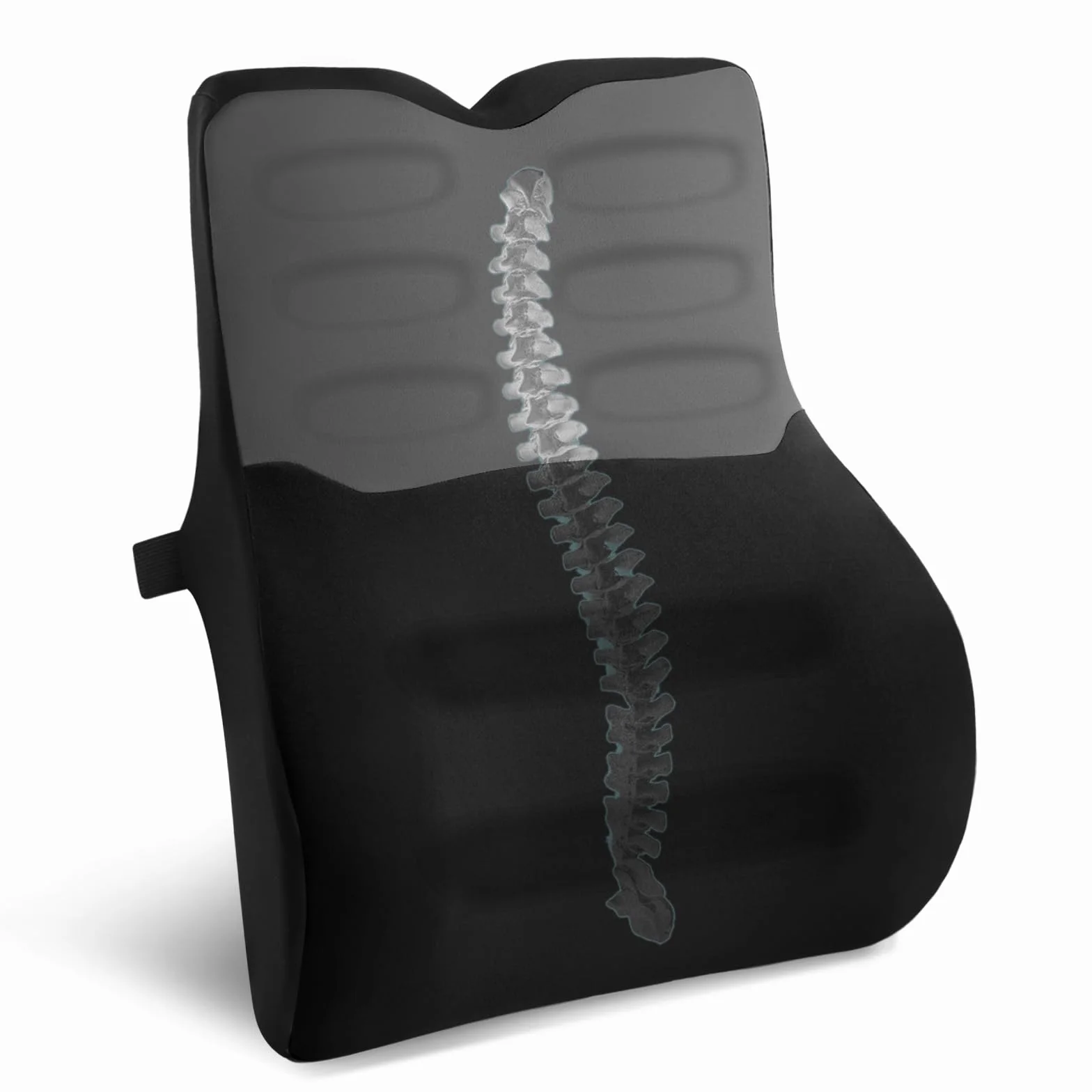 Poduszka lędźwiowa do samochodu, podparcie lędźwiowe, poduszka pod plecy do samochodu, poduszka pod plecy z pamięcią kształtu, ergonomiczna poduszka podpierająca plecy do domu, biura