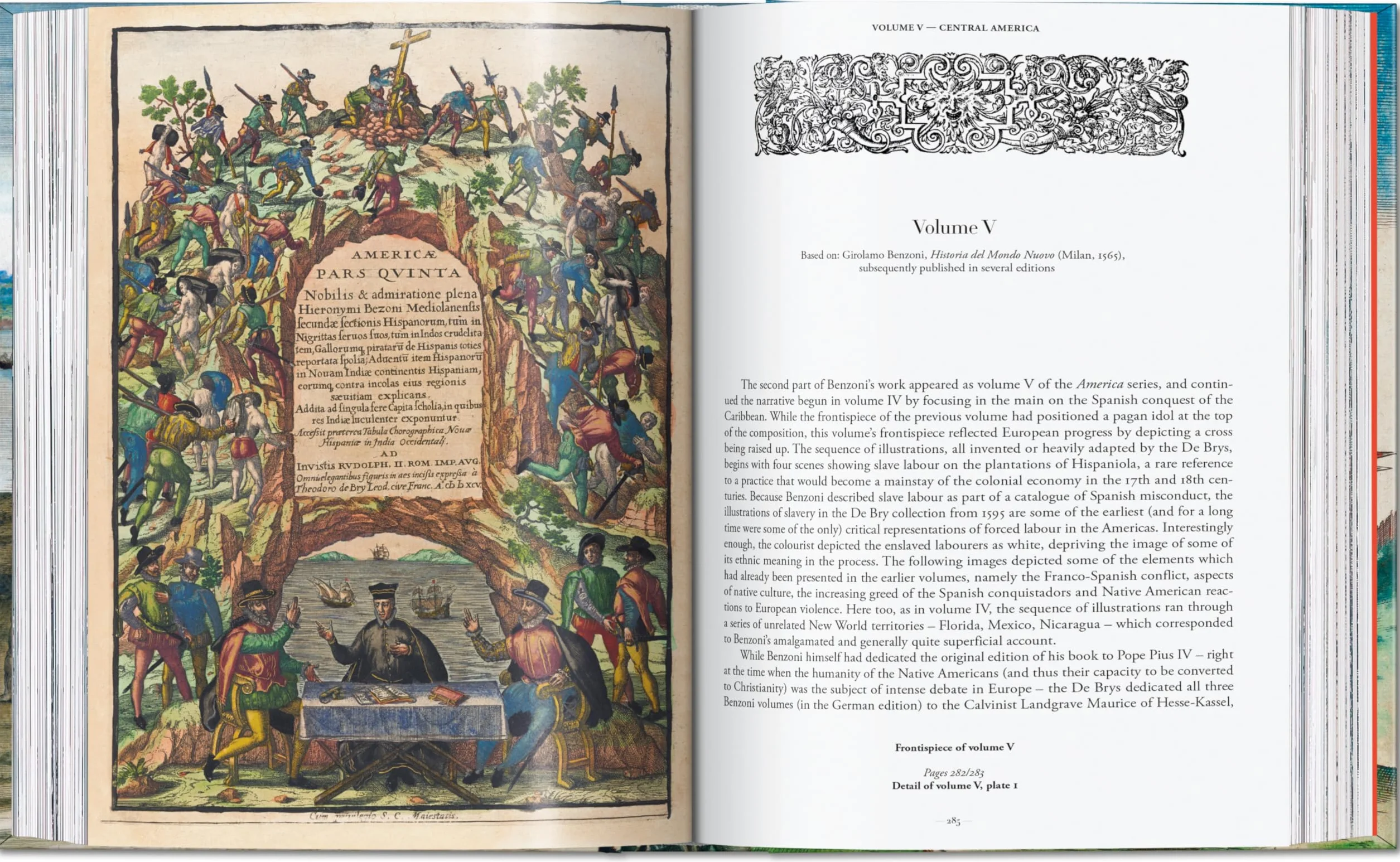 Theodore de Bry: The New World. 45th Ed.