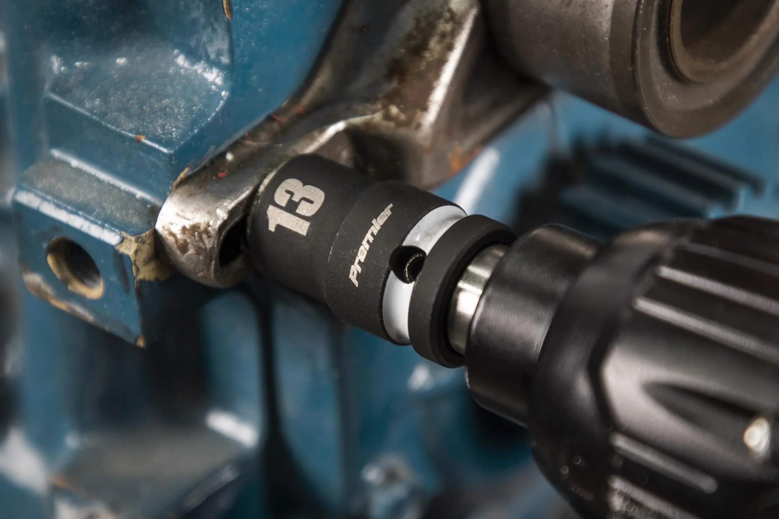 Sealey Premier 34 szt. zestaw nasadek udarowych 1/2 "Sq Drive - oznaczone kolorami - AK5635M