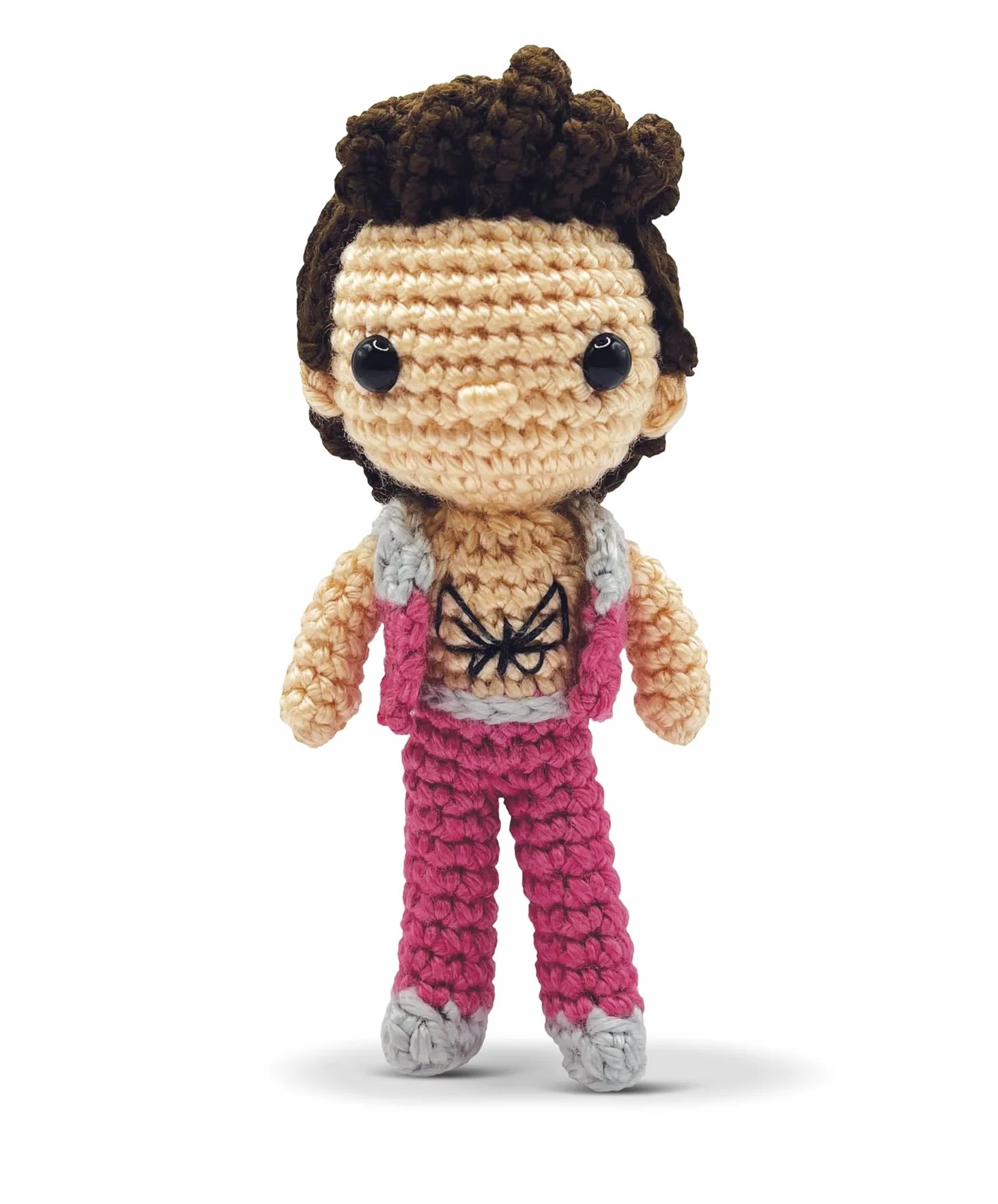 Unofficial Harry Styles Book and Crochet Kit: Includes Everything You Need to Make a Harry Amigurumi Doll – Four Colors of Yarn, Crochet Hook, ... Eyes, Fiberfill Stuffing, Instruction Book