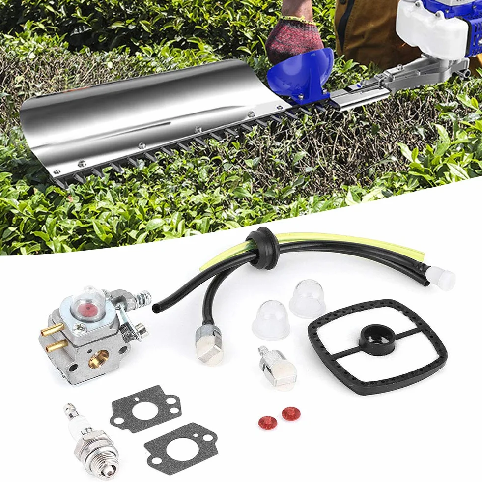 Wysokiej jakości nożyce do żywopłotu aluminiowy zestaw gaźnika akcesoria zamienne do nożyc do żywopłotu gaźnik dla Echo HC1500 12520005962 dla Zama C1U-K51