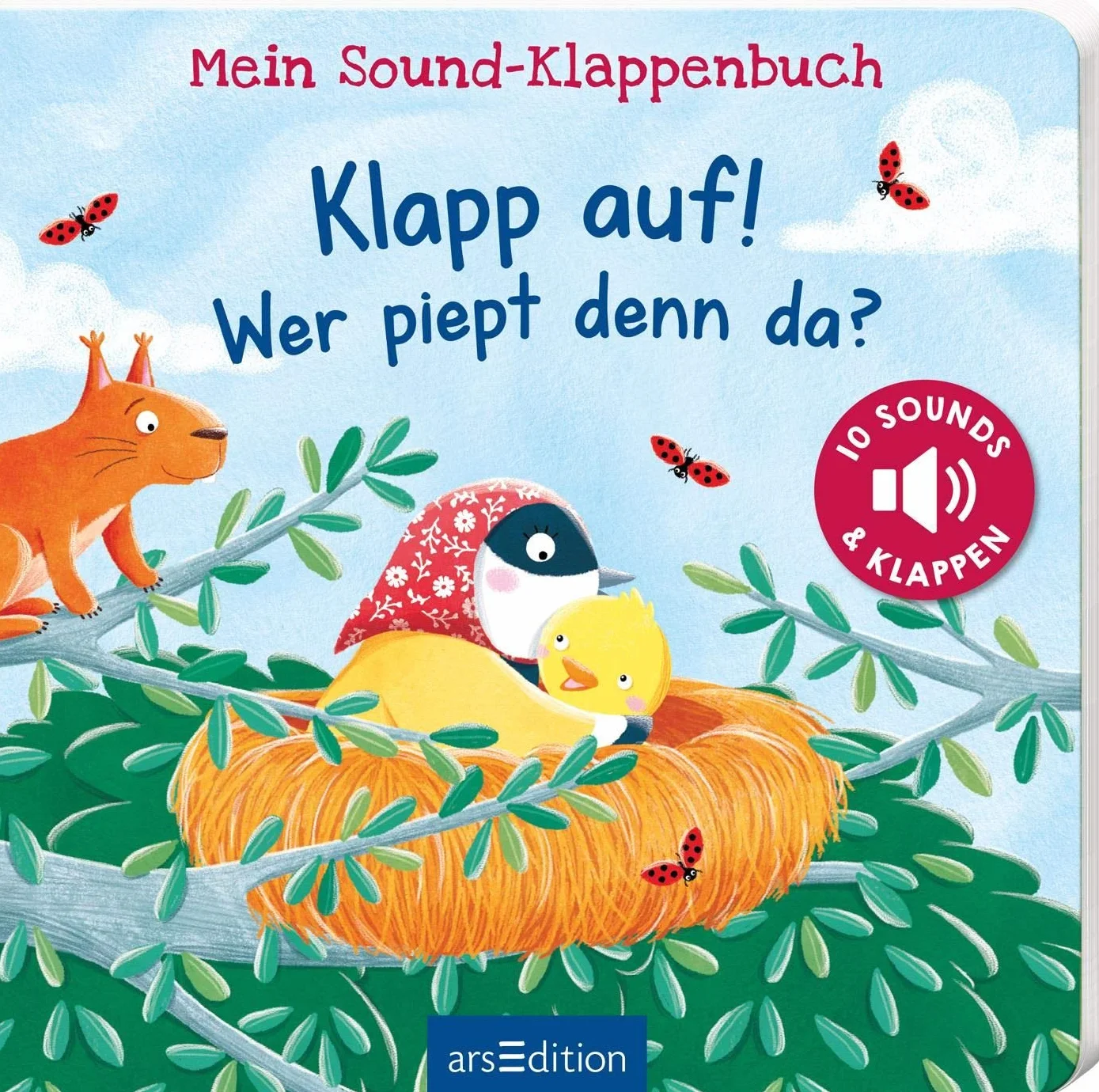 Mein Sound-Klappenbuch: Klapp auf! Wer piept denn da?