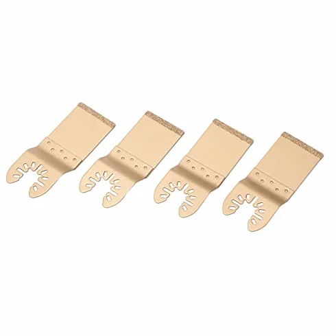 4 Szt. 34mm Niezależne Opakowanie Brzeszczot Oscylacyjny Diamentowe Ostrze z Węglika Spiekanego Ostrze do Cięcia Drewna Multitool Ostrze do Obróbki Drewna