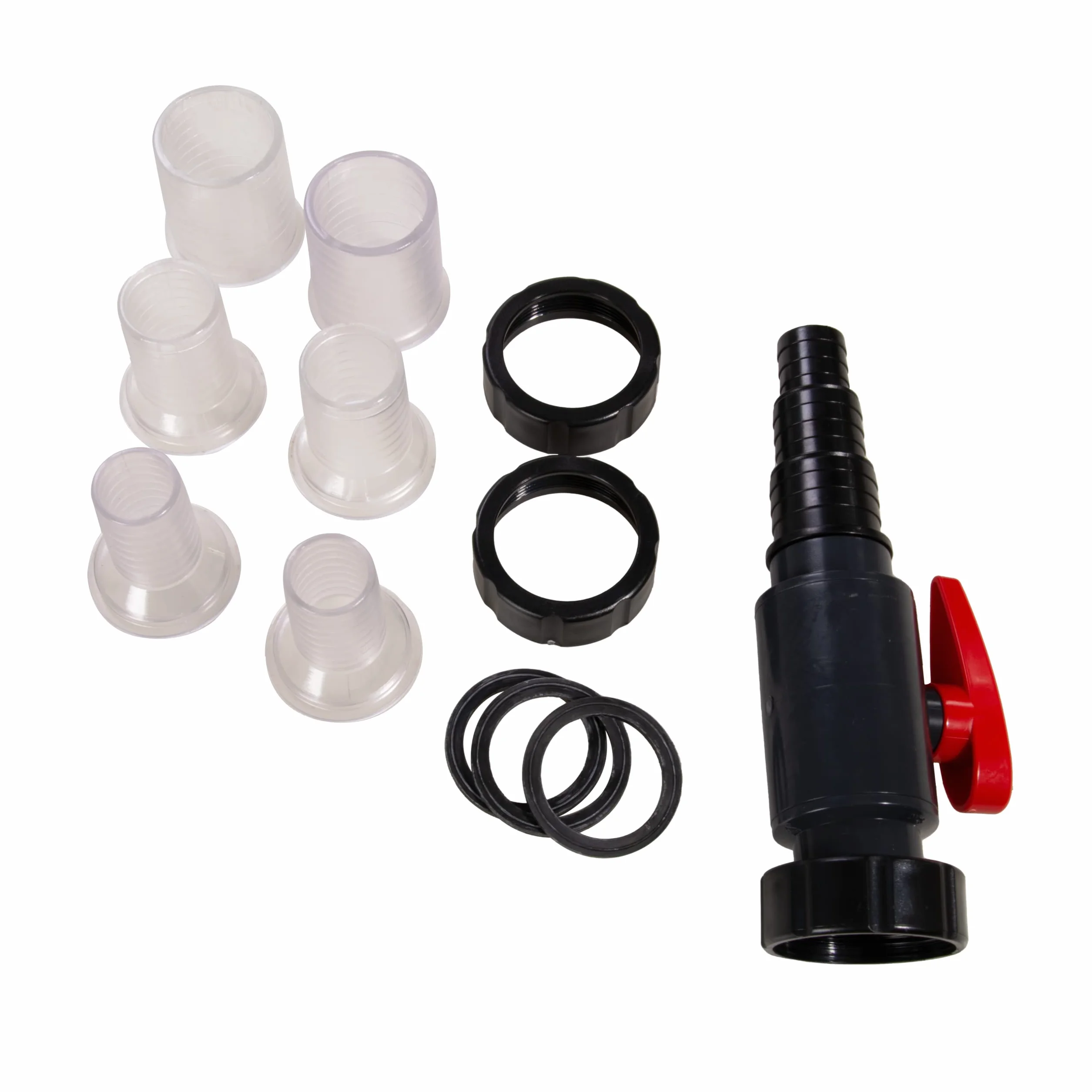 AquaForte GPF-30000 (55 W) filtr ciśnieniowy, moc 55 W, napięcie 230 V, częstotliwość 50 Hz, wlot/wylot 32/38 mm, zalecana ilość przepływu 12 000 l/h, odpowiedni do stawów ozdobnych do 60 000 litrów