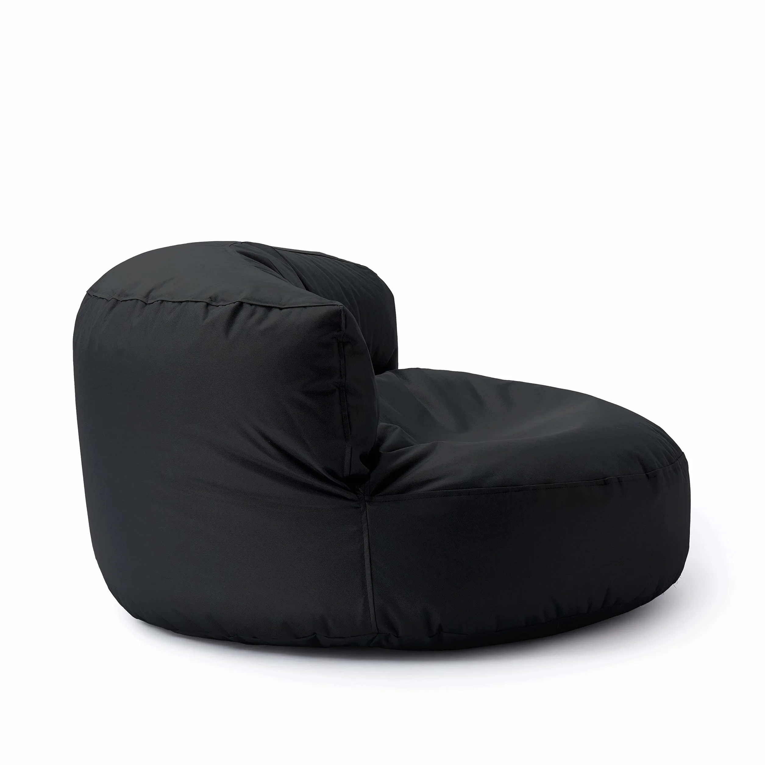 Lumaland Worek do siedzenia Lounge | worek do siedzenia 90 x 50 cm, z oparciem, do użytku wewnątrz i na zewnątrz, odporny na działanie wody i wytrzymały, z dopasowującym się wypełnieniem EPS, poszewka