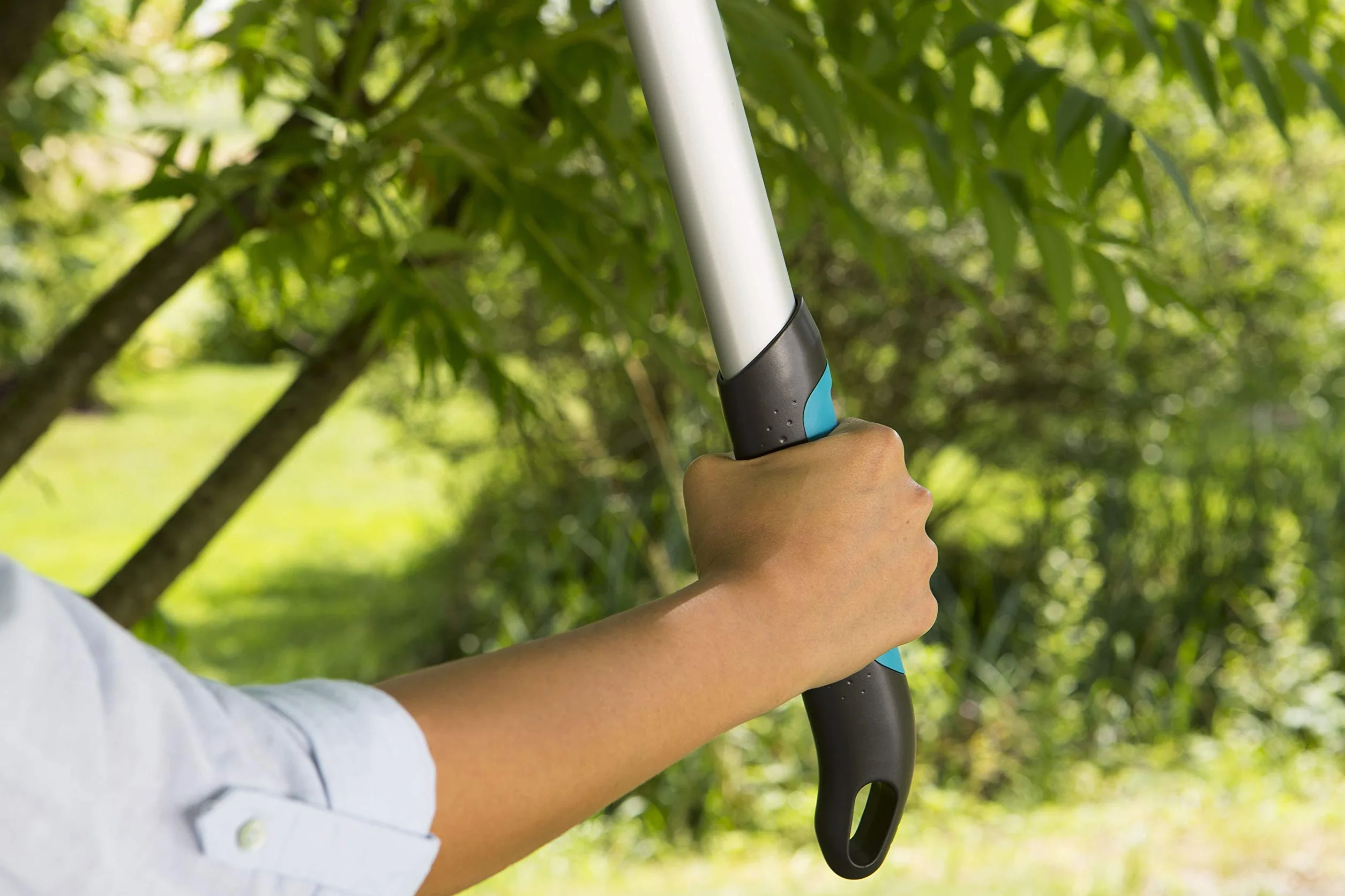 Gardena nożyce do gałęzi EasyCut 680 A: kowadłowe nożyce do gałęzi do cięcia twardego, suchego drewna, powłoka antyadhezyjna, uchwyt ErgoTec (12004-20)