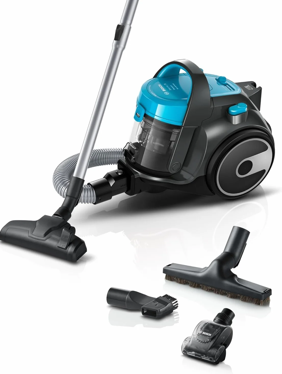 Bosch Serie 2 Parquet Odkurzacz Bezworkowy, Turkusowy, 700.0W 240.0V