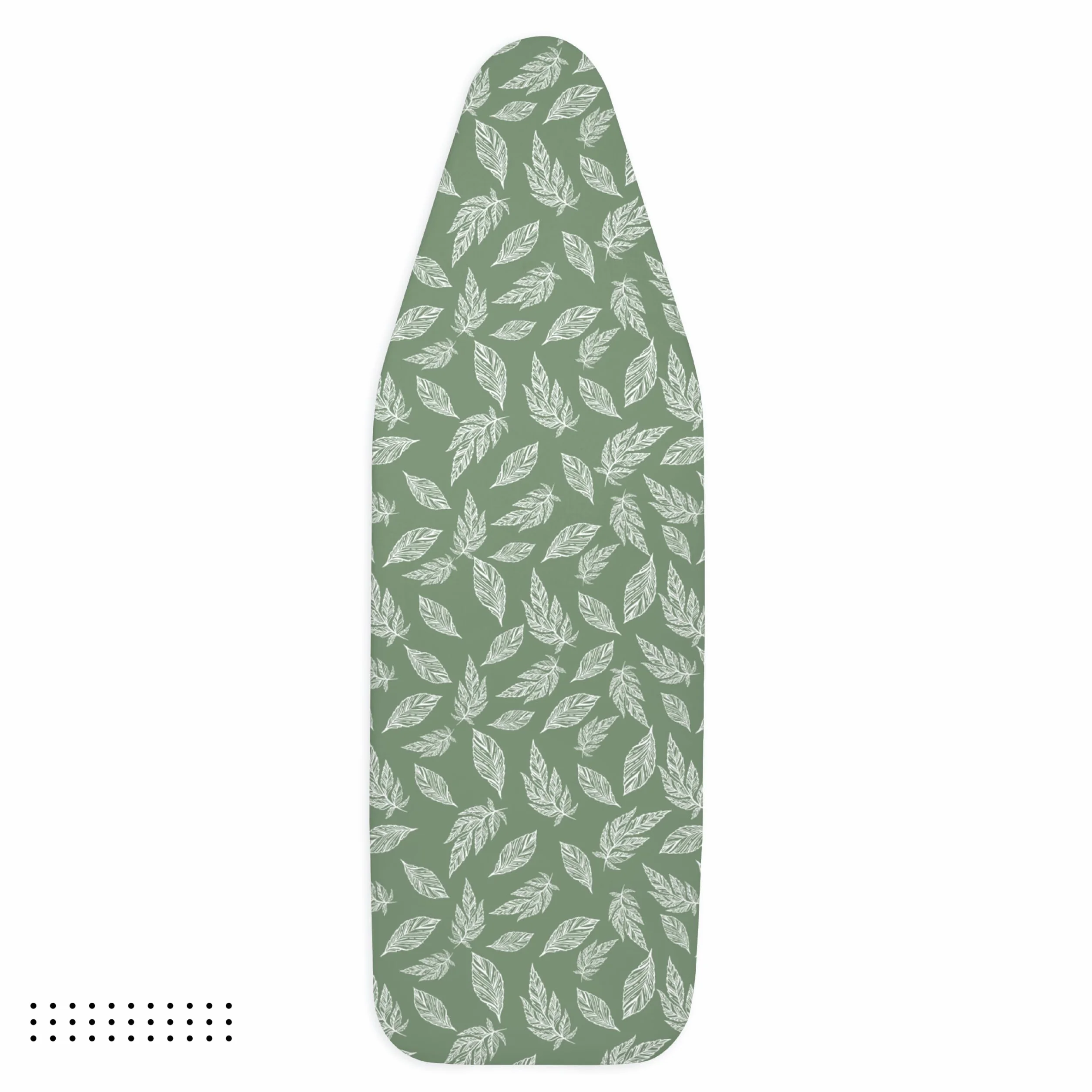 Encasa Homes Zapasowy pokrowiec na deskę do prasowania z wyściółką filcową 3 mm, wzmocniony sznurkiem (pasuje do standardowych desek do prasowania XL o wymiarach 135 x 45 cm), odbijający ciepło, z