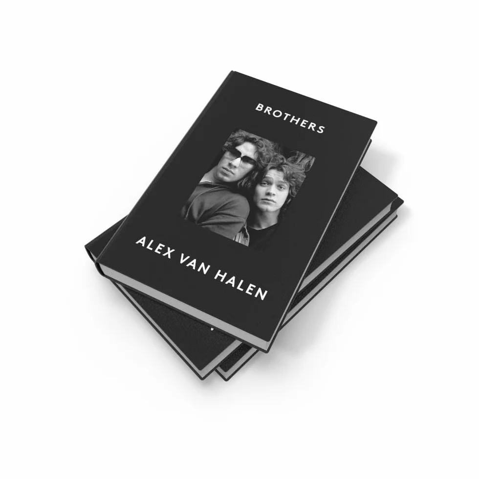 Brothers: The new 2024 intimate music memoir by rock legend Alex Van Halen