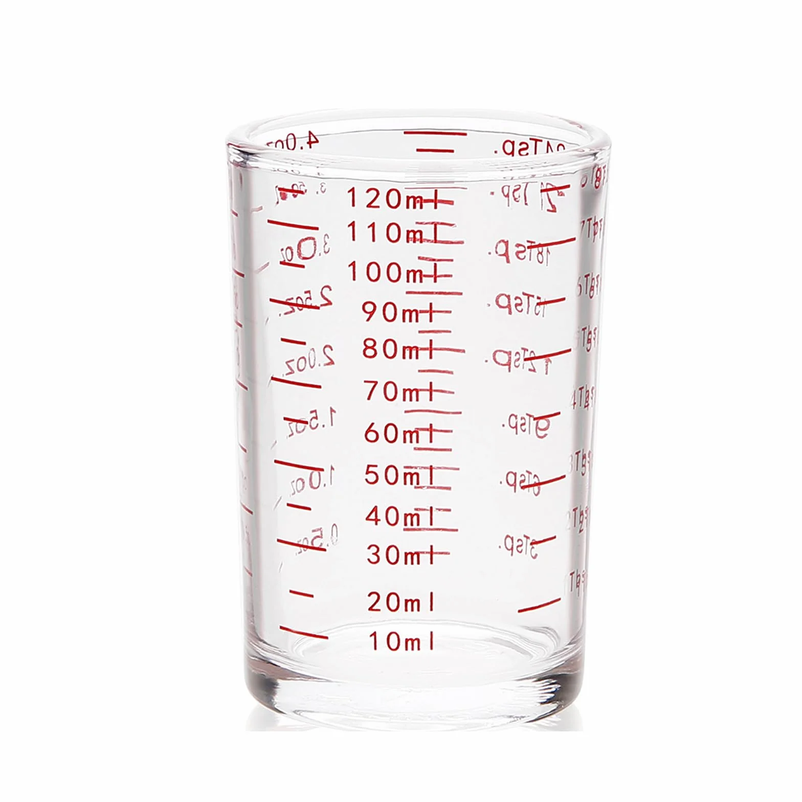 ACONDE Kubek z miarką 120 ml z wagą do espresso shotów