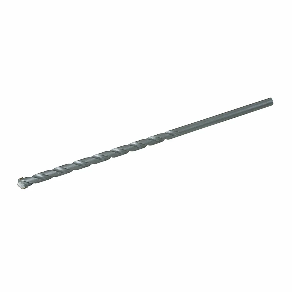 Silverline DML16 długie wiertło do kamienia z węglika wolframu, 16 x 400 mm, srebrne