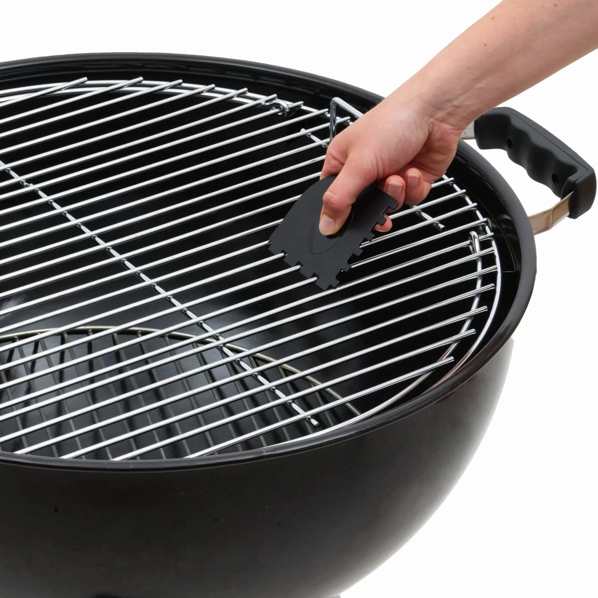 BBQ-Toro Zestaw skrobaków do grilla z tworzywa sztucznego (2 sztuki) | Żeliwny środek czyszczący do grilla, kociołka, garnka, wok | środek do czyszczenia patelni, skrobak do grilla, żeliwa, akcesoria do kociołka Dutch Oven