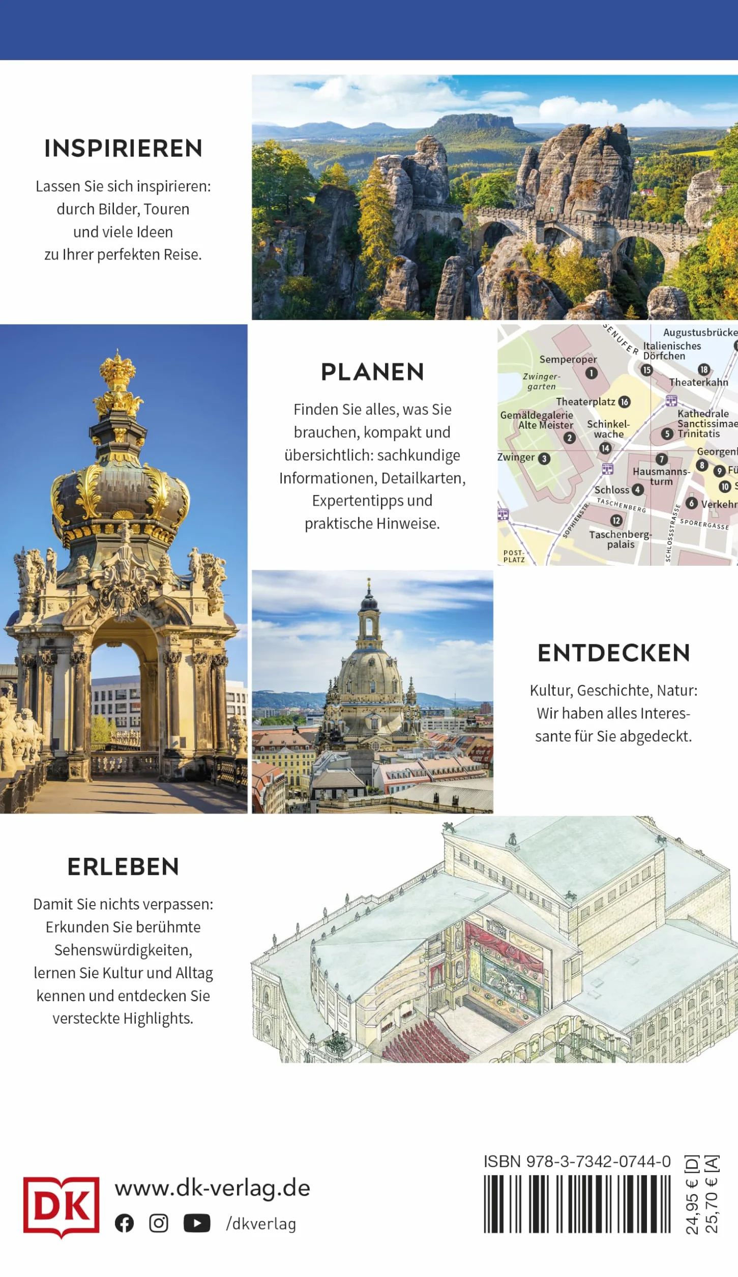 Vis-à-Vis Reiseführer Dresden und Sächsische Schweiz: Mit wetterfester Extra-Karte und detailreichen 3-D-Illustrationen. Von Reisenden. Für Reisende.