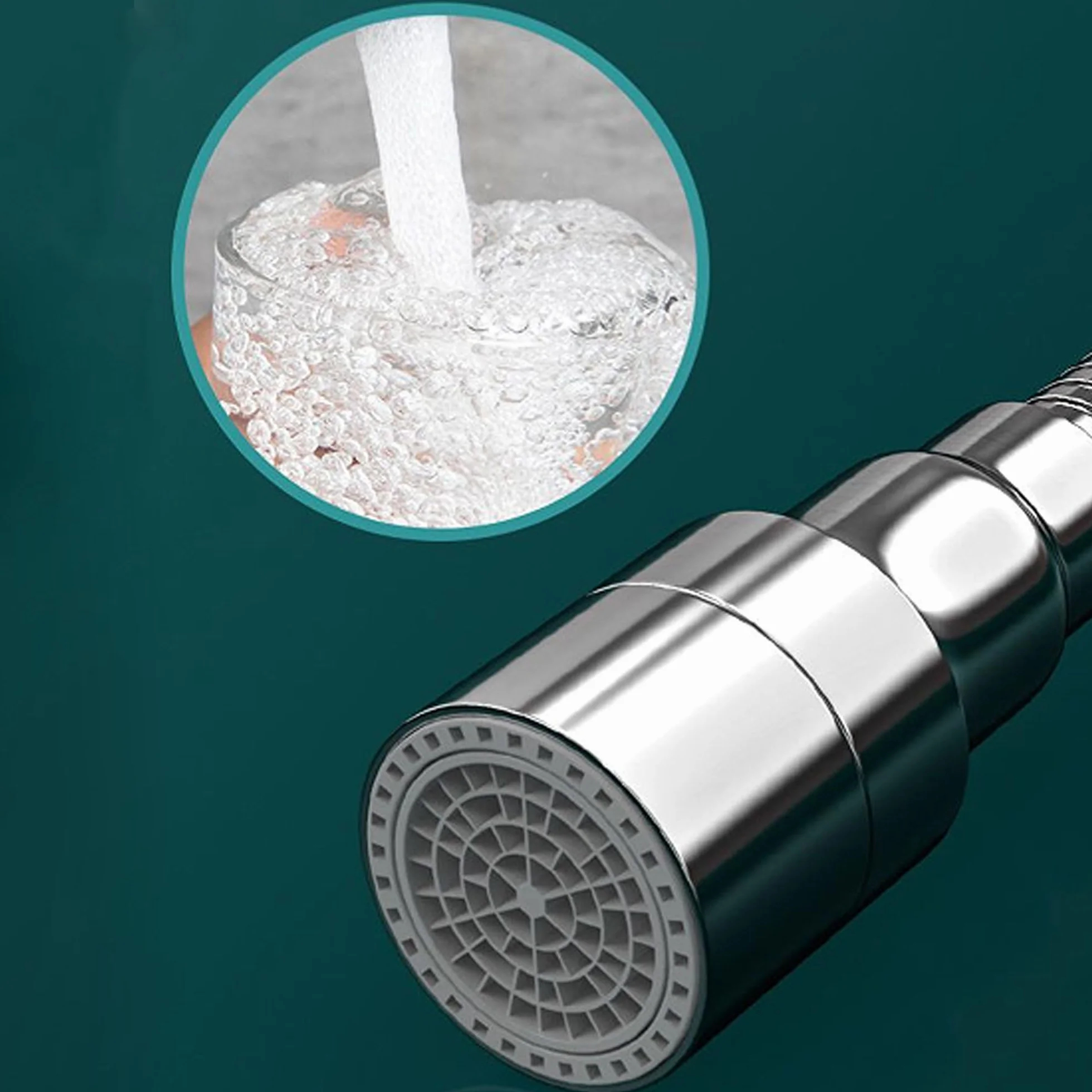Bateria kuchenna przedłużenie kranu kuchennego aerator kran głowica prysznicowa zlewozmywak 360° obrotowa bateria zlewozmywakowa bateria kuchenna do kuchni łazienki, aeratora