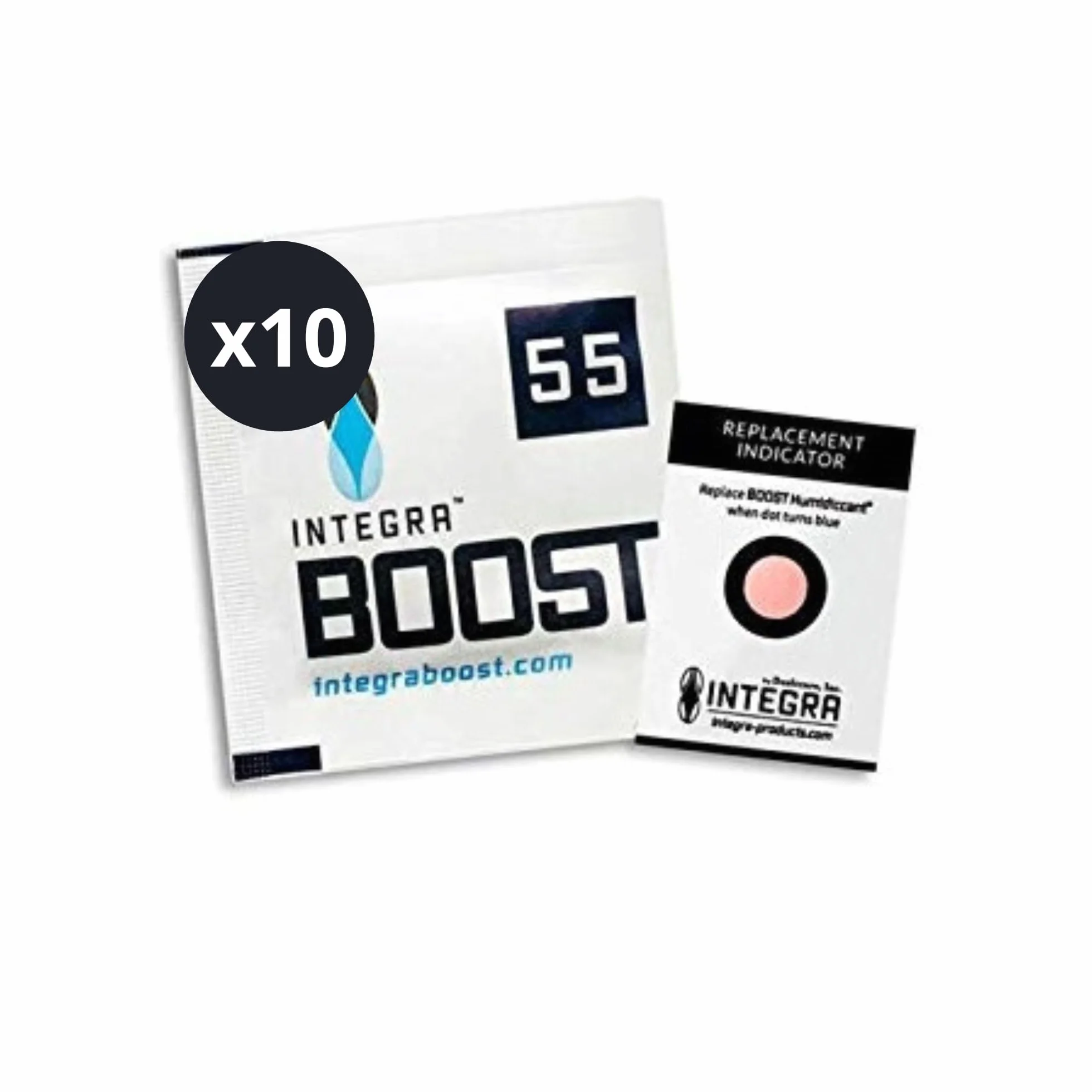 GROWMANIA Integra Boost 55% regulator wilgotności 10 sztuk 8 g nawilżacz powietrza 2-drożny