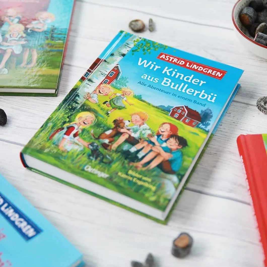 Wir Kinder aus Bullerbü. Alle Abenteuer in einem Band: Modern und farbig illustriert von Katrin Engelking: 1-3
