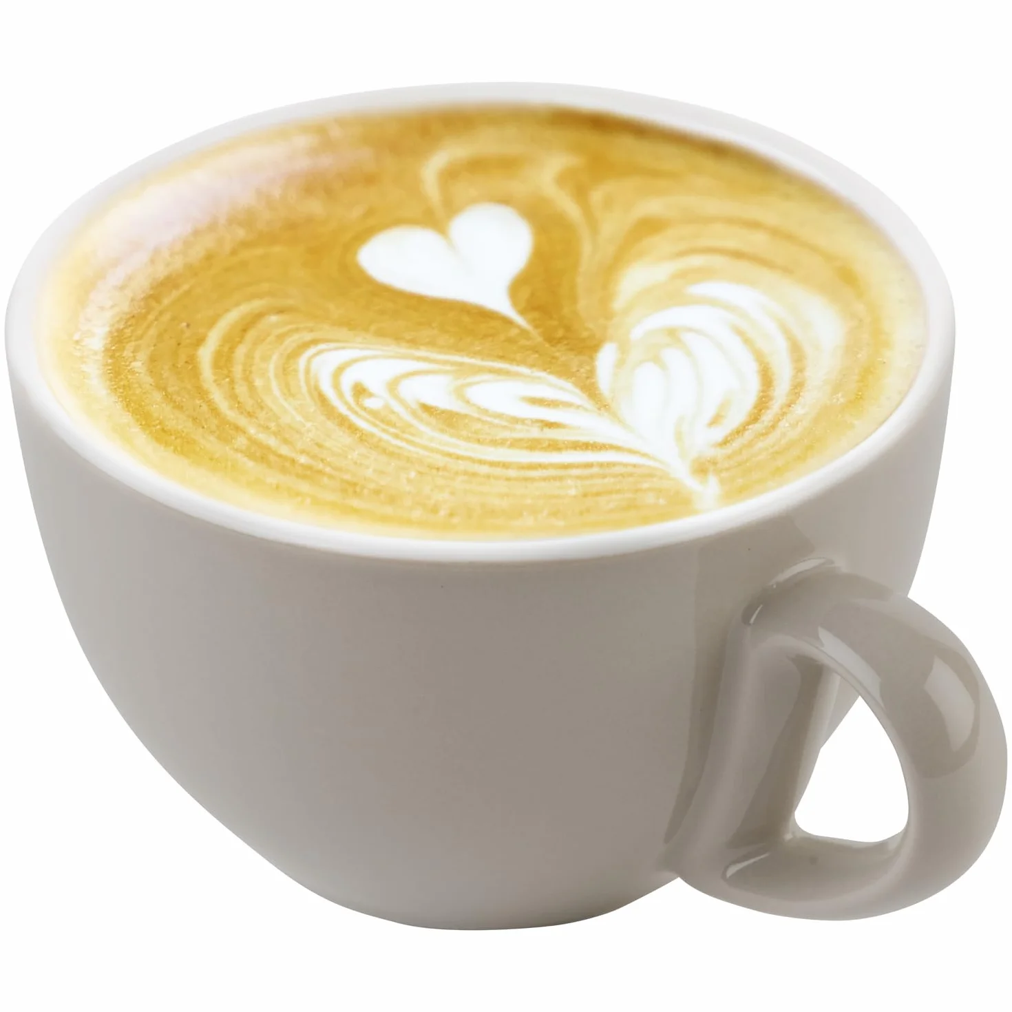 APS 16006 filiżanka do cappuccino w kolorze szarym Ø 10,5 cm, wysokość 6,5 cm, 300 ml