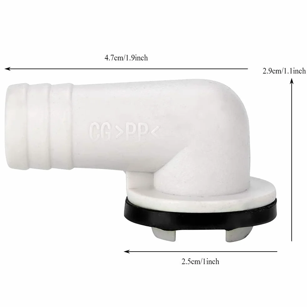 Klimatyzator złącze kolankowe jednostka zewnętrzna narzędzie wylewka rura spustowa uniwersalna 19 mm do dyszy spustowej 1,9 x 1