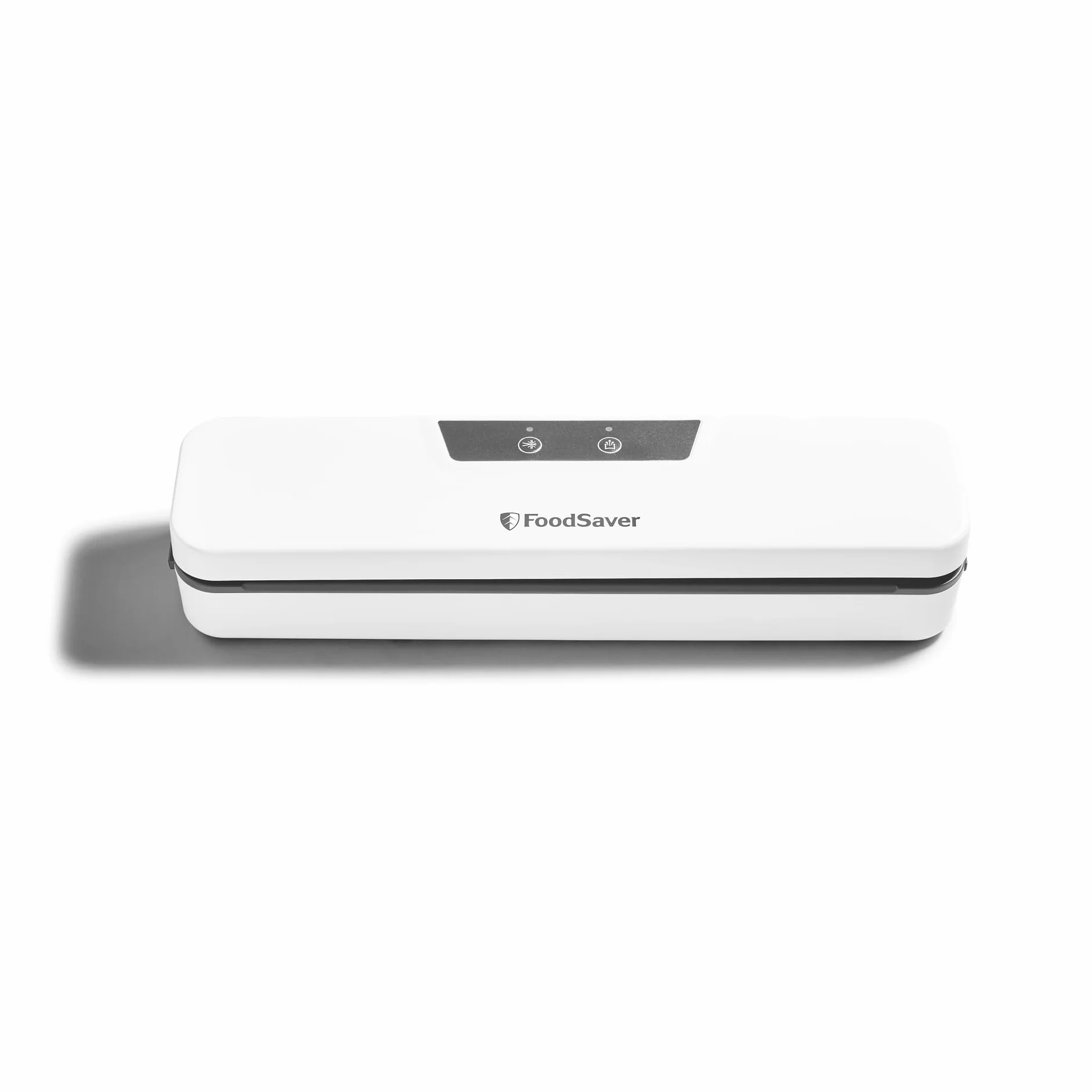 FoodSaver Pakowanie próżniowe na co dzień | Utrzymuje świeżość żywności do 5X dłużej* | Kompaktowa konstrukcja | Z 5 workami do pakowania próżniowego (0,94 l i 3,78 l) | VS0290X