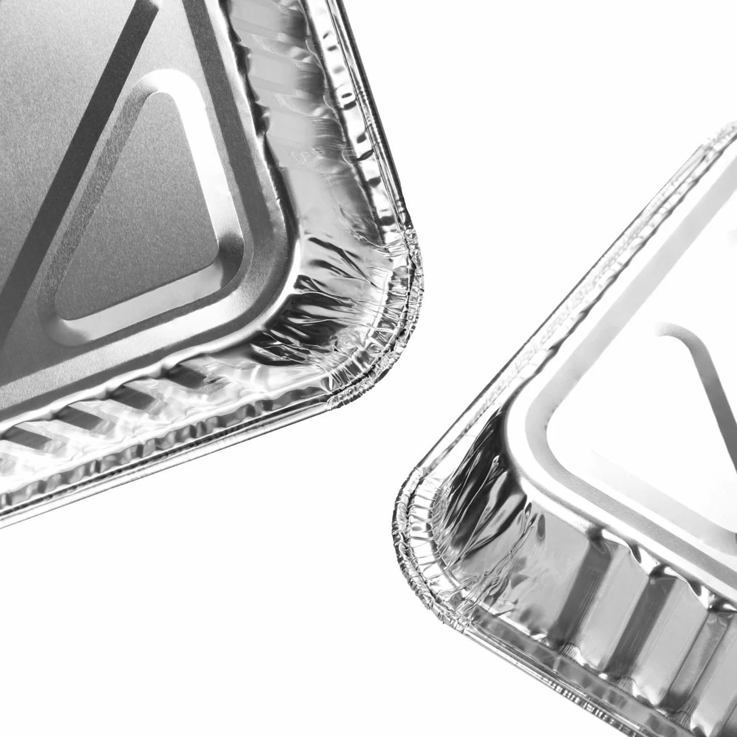 COM-FOUR® 20x blacha do grillowania, jednorazowe blachy aluminiowe, aluminiowa patelnia grillowa do grillowania, gotowania i pieczenia, ociekacz do piekarnika, grilla i BBQ (20 sztuk - 32 x 23 x 4 cm)