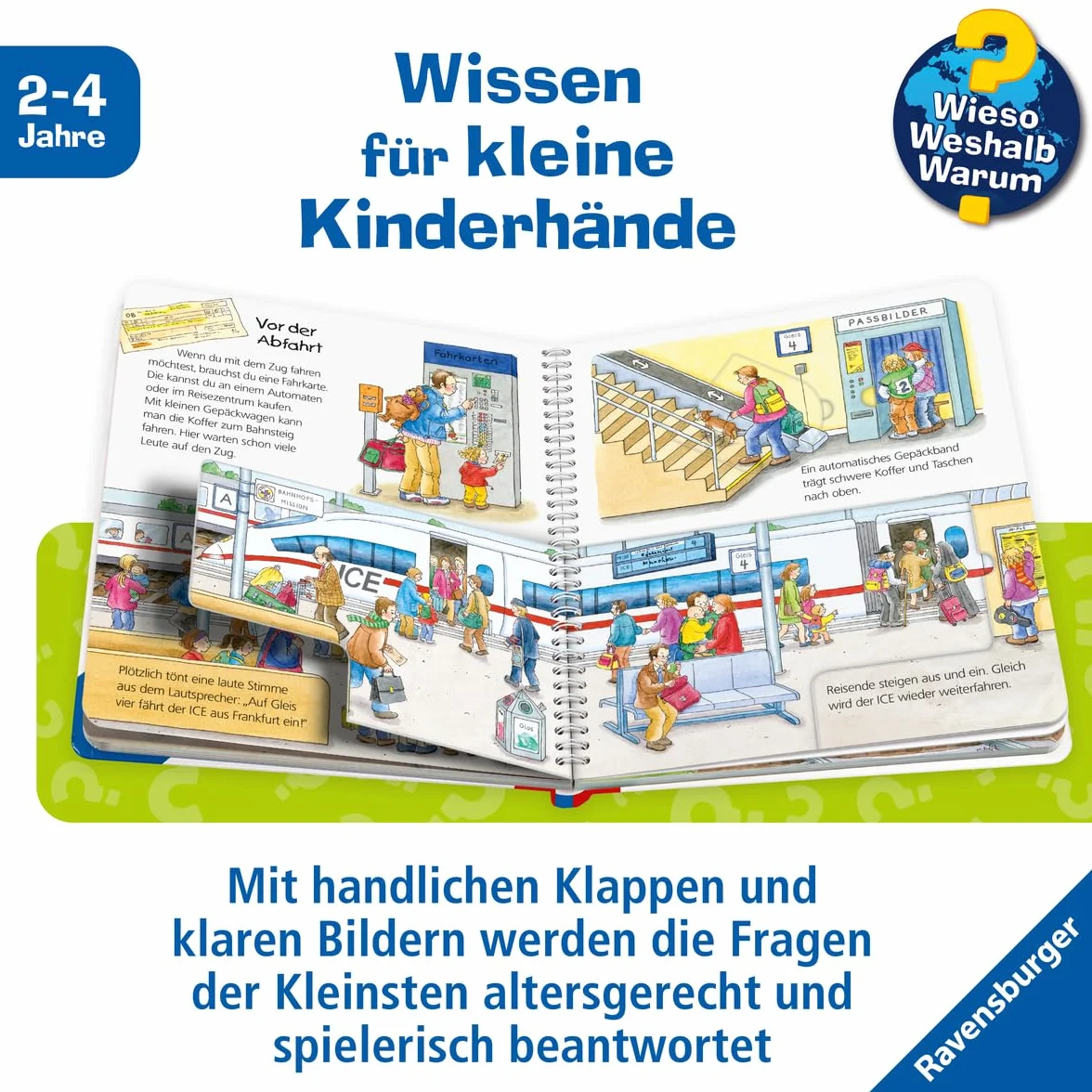 Wieso? Weshalb? Warum? junior, Band 9: Die Eisenbahn