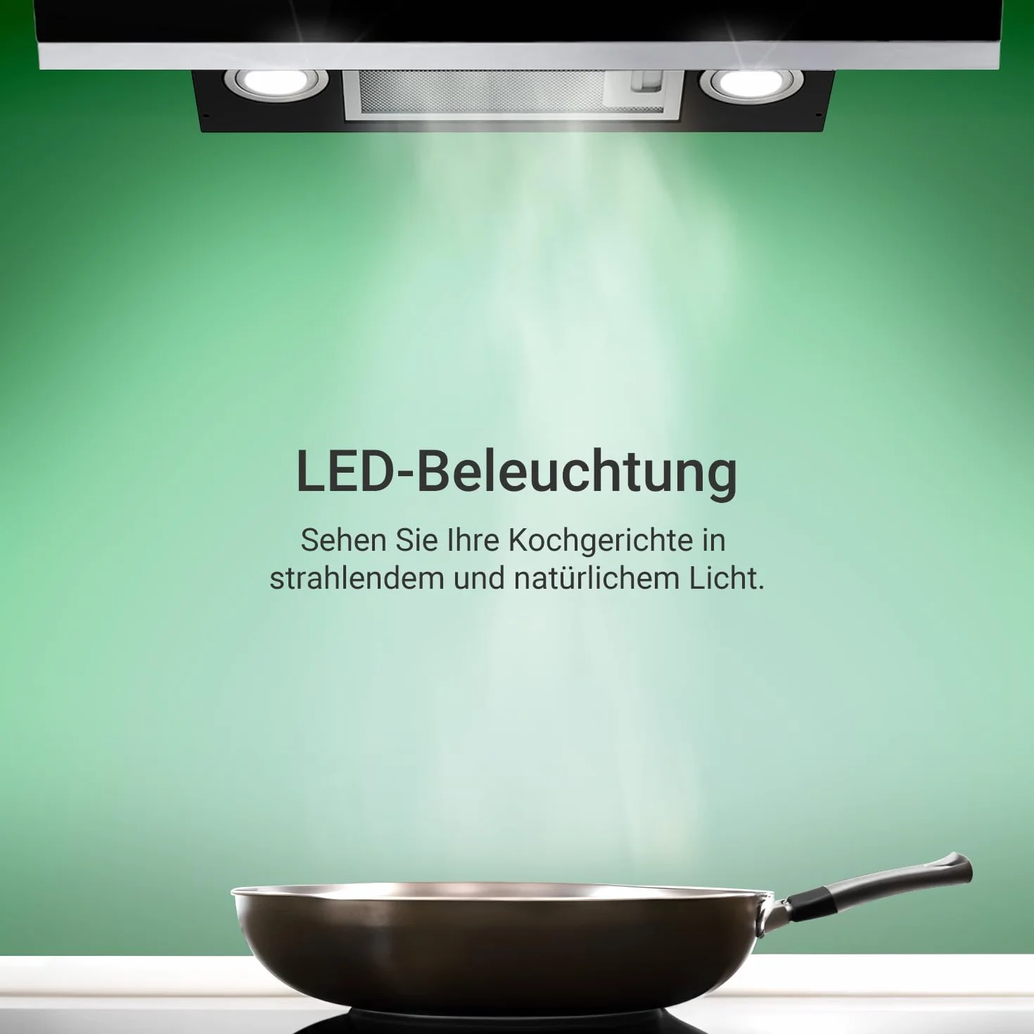 Okap kuchenny 90 cm | okap ścienny ze stali nierdzewnej | czarne szkło | WiFi | automatyczne wyłączanie | oświetlenie LED RGBW | sterowanie dotykowe | HERMES9005SM